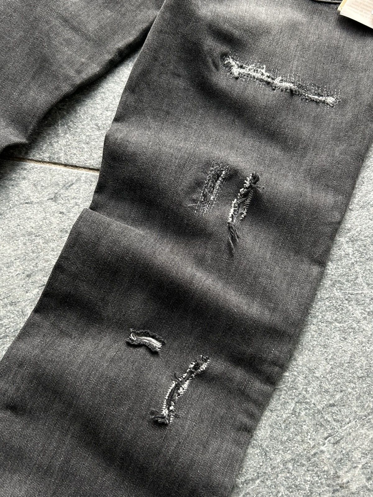 John Galliano Vintage New John Galliano Chic Gray Wash Straight Fit Jeans Size 25" / US 0 / IT 36 - 8 Thumbnail