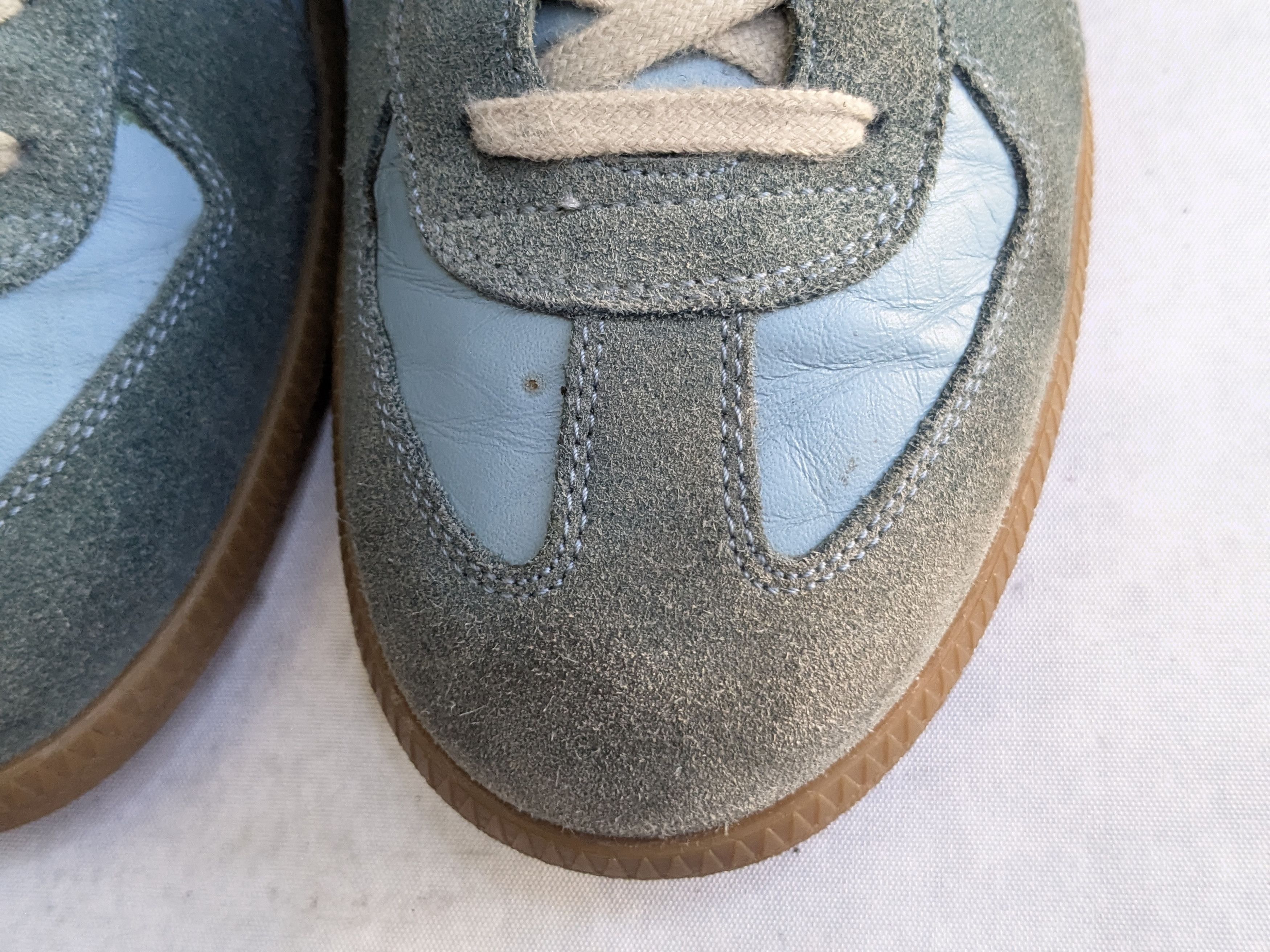 Maison Margiela Maison Margiela Replica GAT Blue 11 44 High Tops Gum Size US 11 / EU 44 - 7 Thumbnail