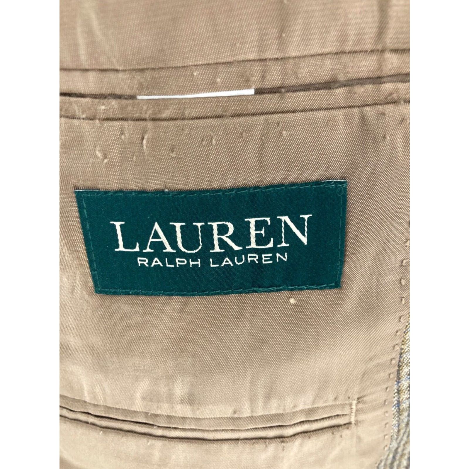 Ralph Lauren Lauren Ralph Lauren Mens 42 R Green Label Silk Blend Plaid Sport Coat Size US XS / EU 42 / 0 - 6 Thumbnail