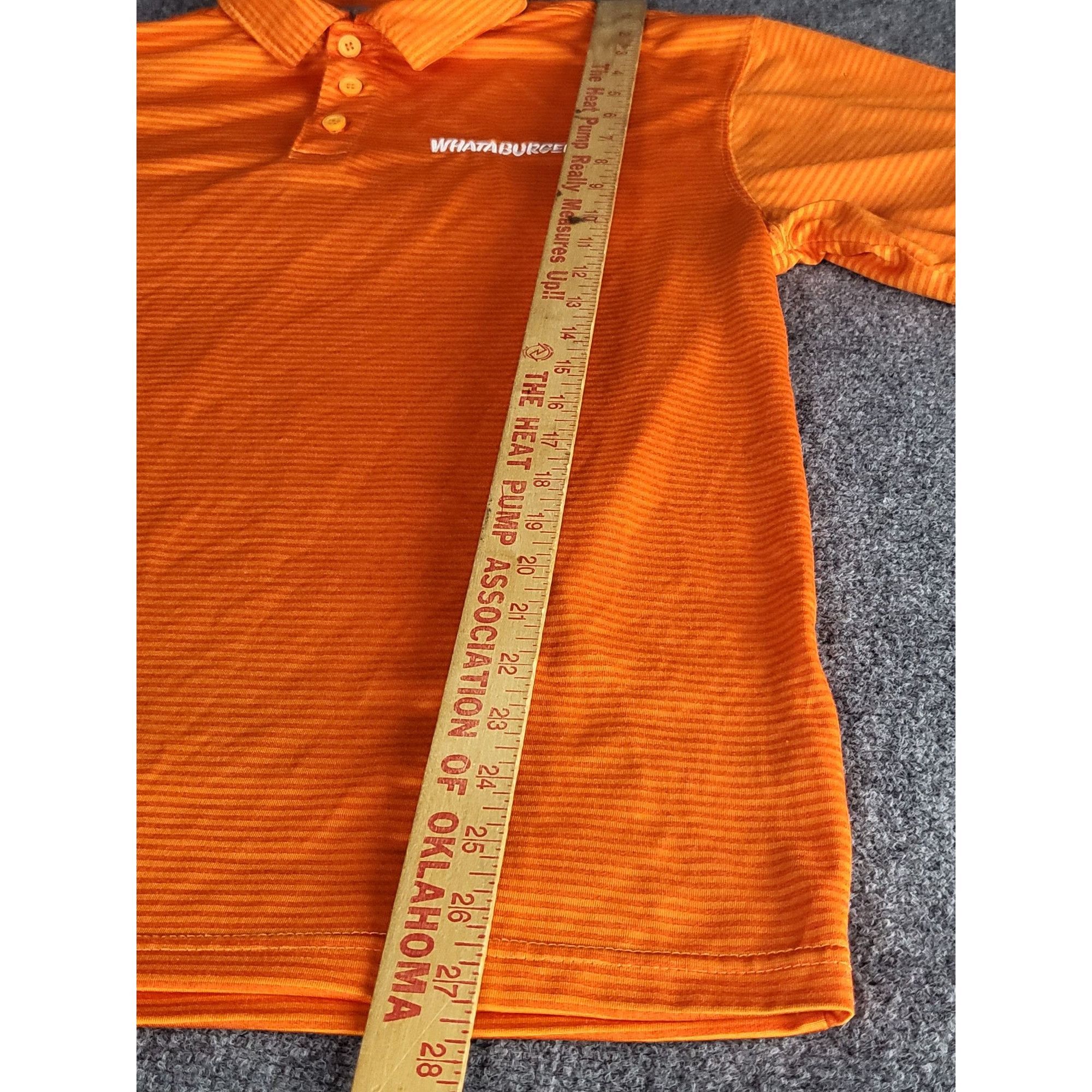 Uniform Wares Whataburger Men's Collared Polo Sz M Uniform Orange Striped Size US M / EU 48-50 / 2 - 3 Thumbnail