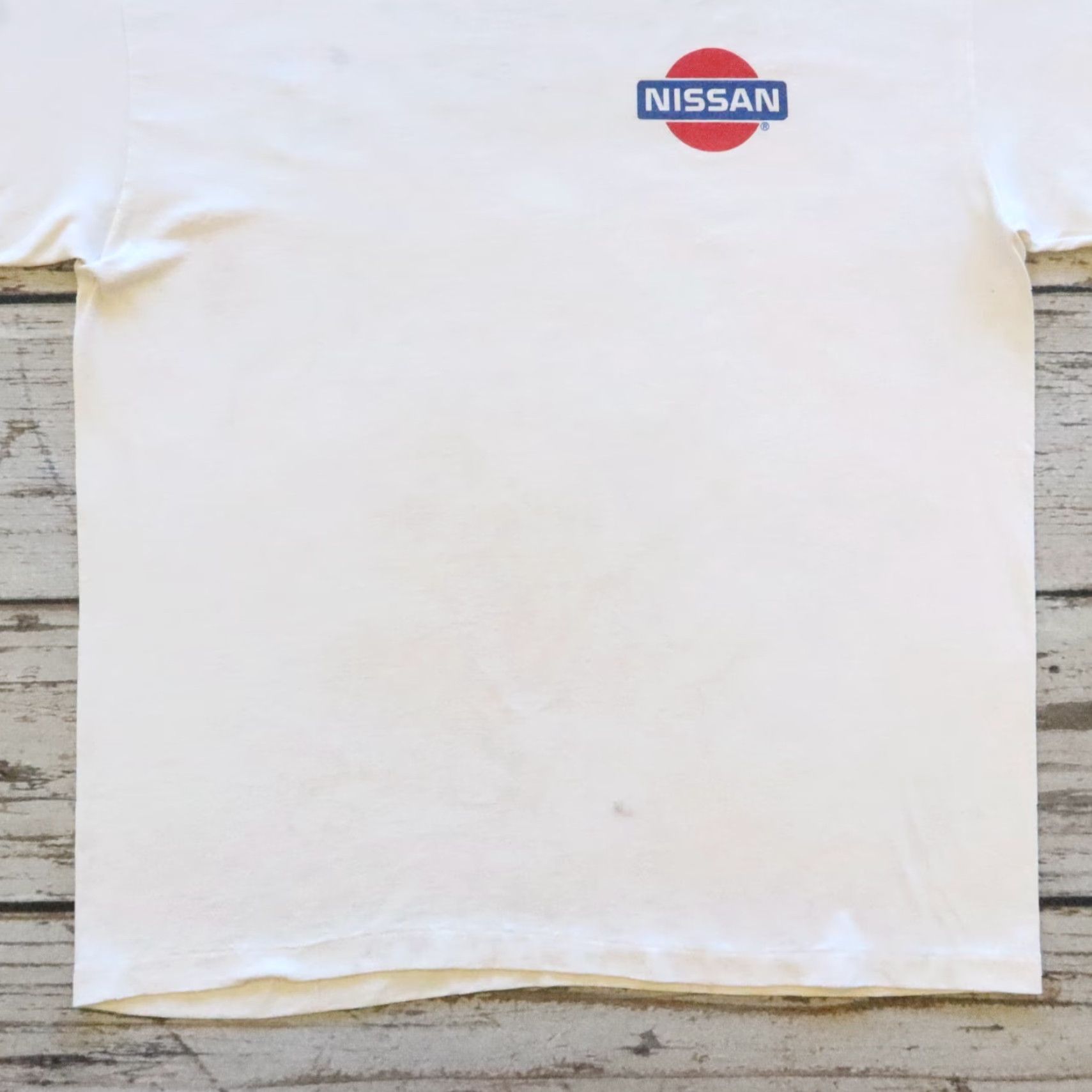 Hanes VINTAGE Nissan Subaru Cypress Coast Dealership Tshirt Shirt L White Mens 90s Concert? Size US L / EU 52-54 / 3 - 4 Thumbnail