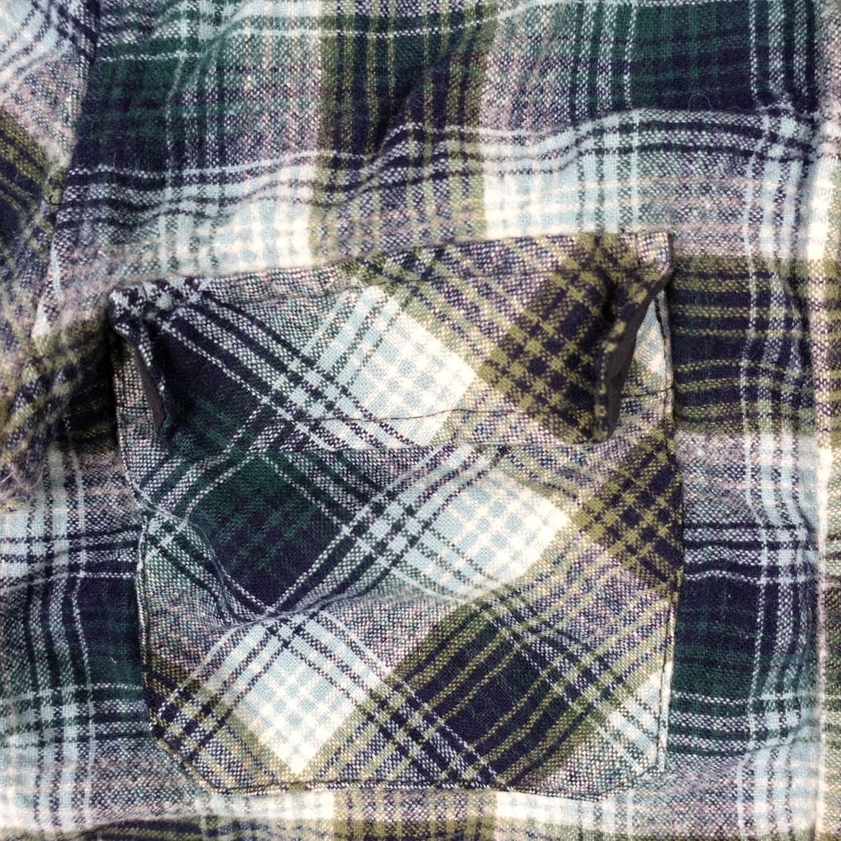 Pendleton Kitsbow Shirt Mens XS Black Pendleton Plaid Wool Snap Front Flannel Button-Up with Pockets Size US XS / EU 42 / 0 - 3 Thumbnail