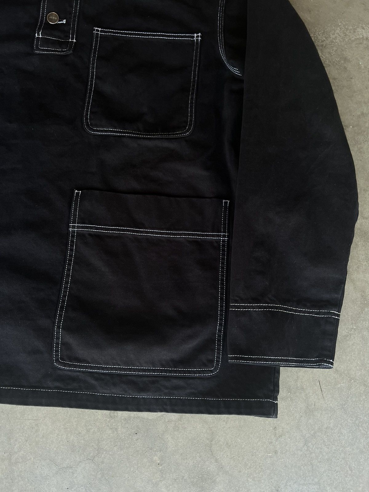 Jacquemus Jacquemus Le Meunier Contrast Stitch Pullover Jacket Size US L / EU 52-54 / 3 - 3 Thumbnail