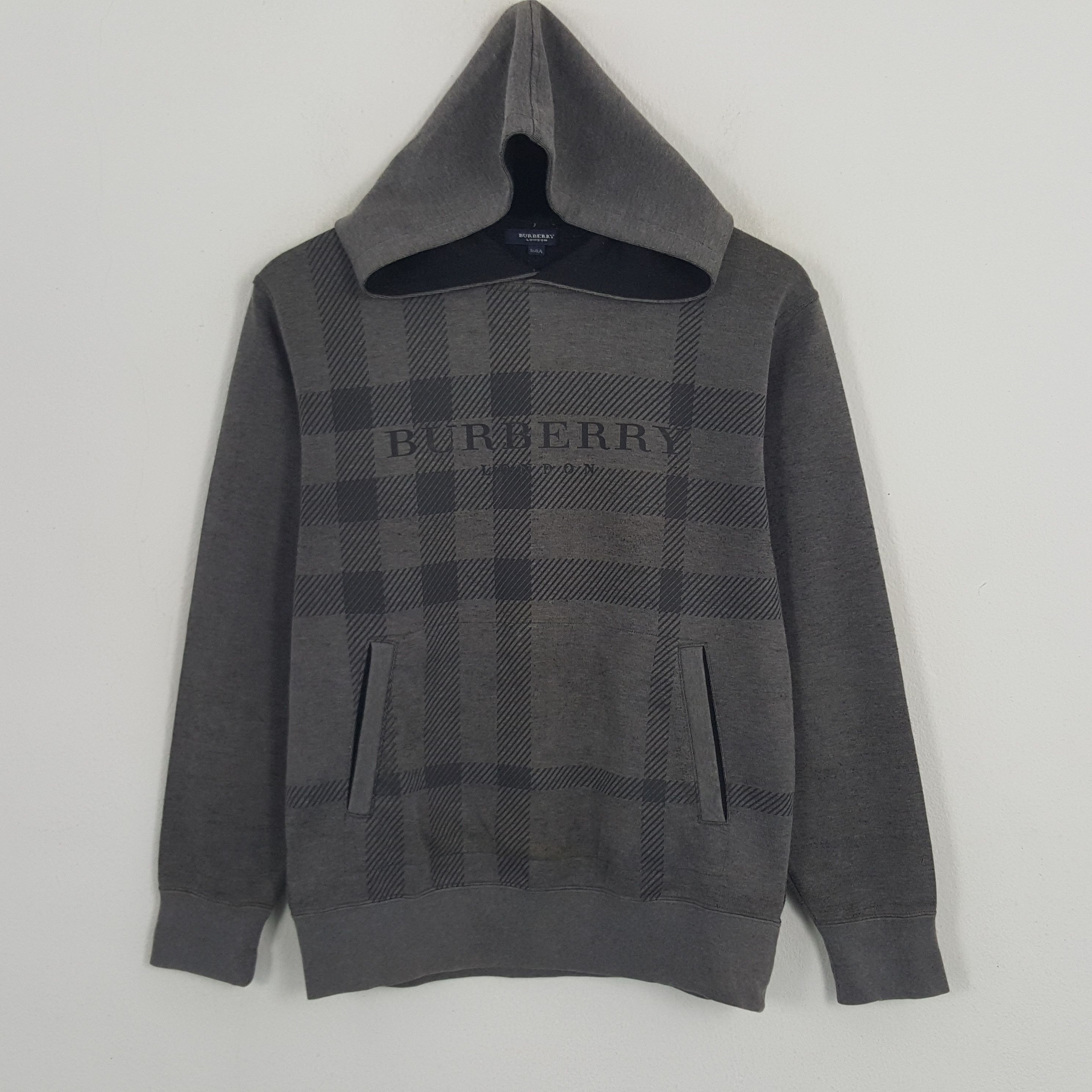 Burberry × Japanese Brand × Vintage Vintage Burberry London Custom Spell Out Sweatshirt Hoodies Size US XS / EU 42 / 0 - 1 Thumbnail