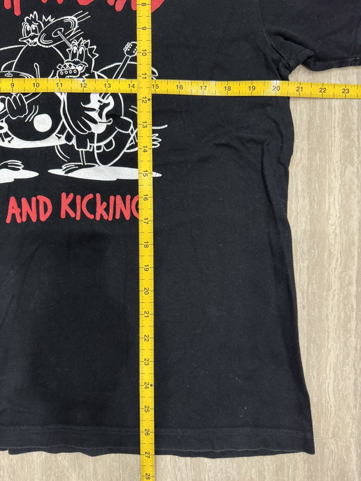 Band Tees Stompin’ Bird, Alive and Kicking black Shirt L size Size US L / EU 52-54 / 3 - 3 Thumbnail