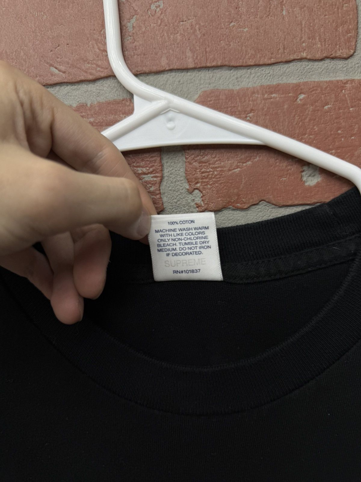 Supreme Supreme Black Tire Tee Shirt Size Large Pre Owned 🧼 Size US L / EU 52-54 / 3 - 8 Thumbnail