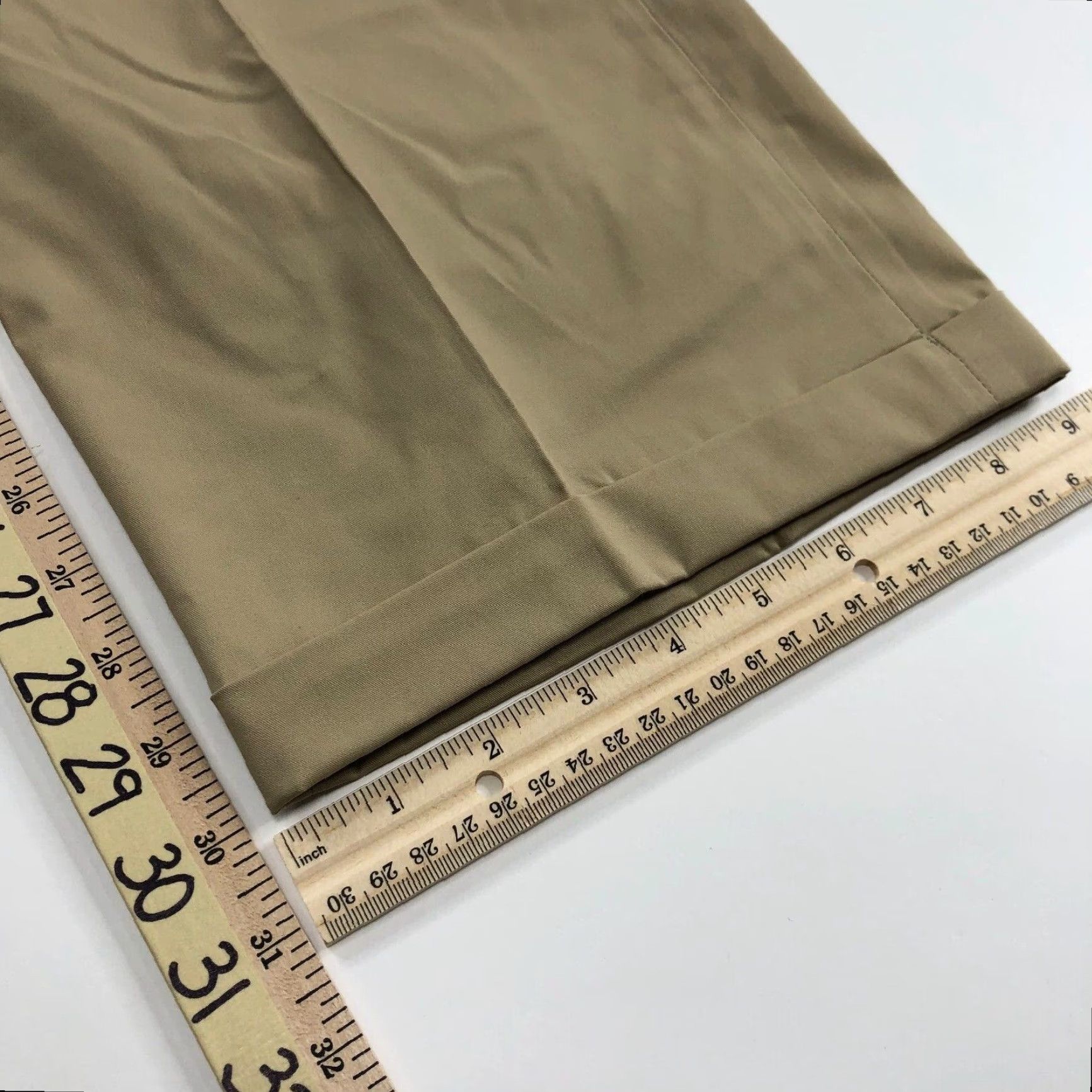 Orvis Orvis Chino Dress Comfort Blend Cuff Pleat Pants Beige 42 30L NWT Regular Men Bags? (Please ignore) Size US 42 / EU 58 - 5 Thumbnail