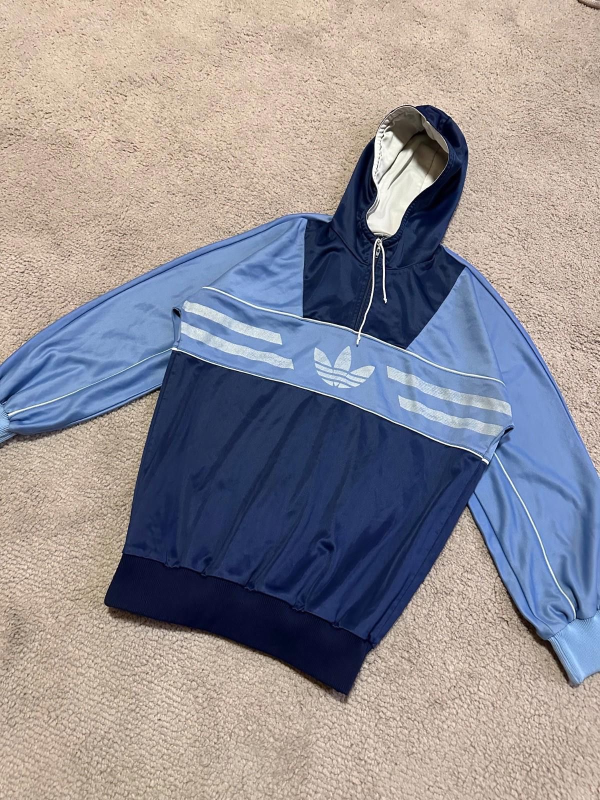 Adidas Adidas 1980s Longbeach hoodie track top jacket vintage Size US M / EU 48-50 / 2 - 2 Thumbnail