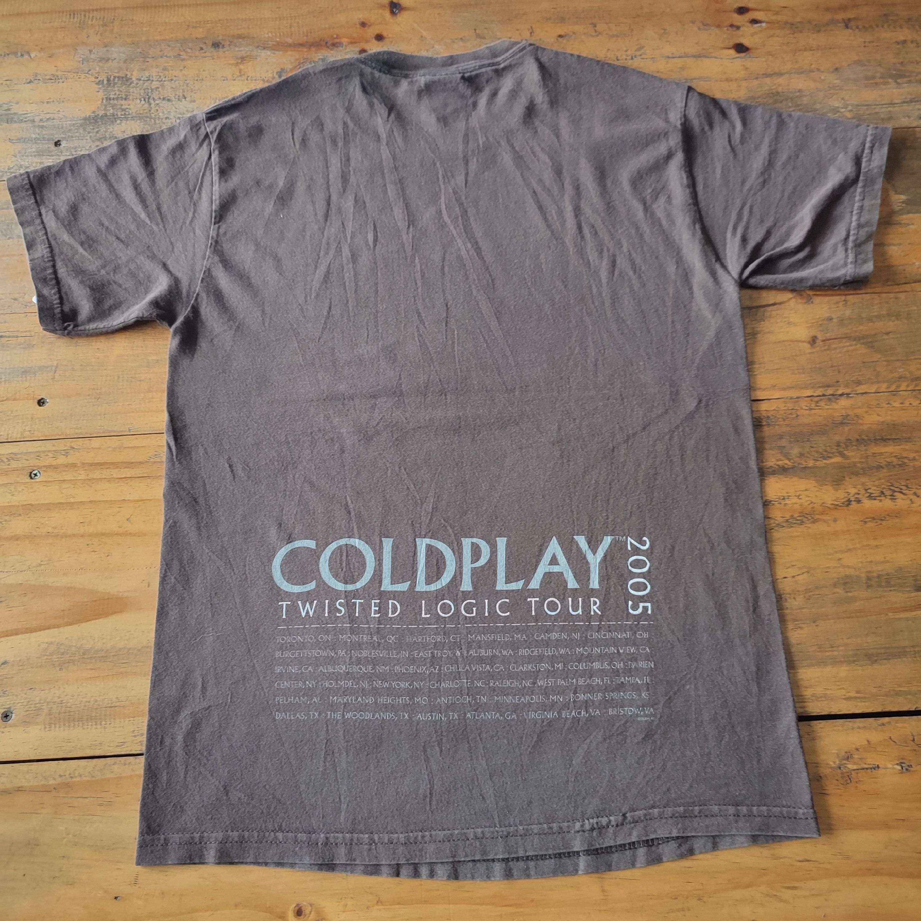Band Tees 2005 COLDPLAY T SHIRT Size US S / EU 44-46 / 1 - 4 Thumbnail