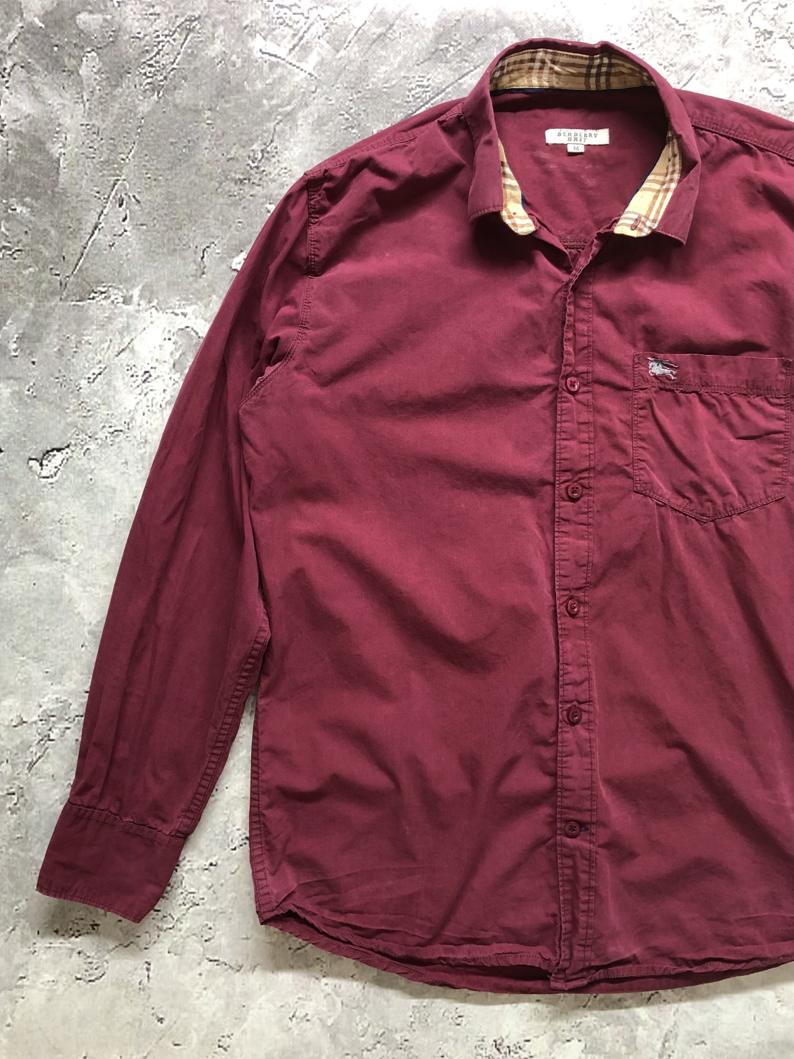 Burberry Burberry Vintage Long Sleeve T-Shirts Size US M / EU 48-50 / 2 - 2 Thumbnail
