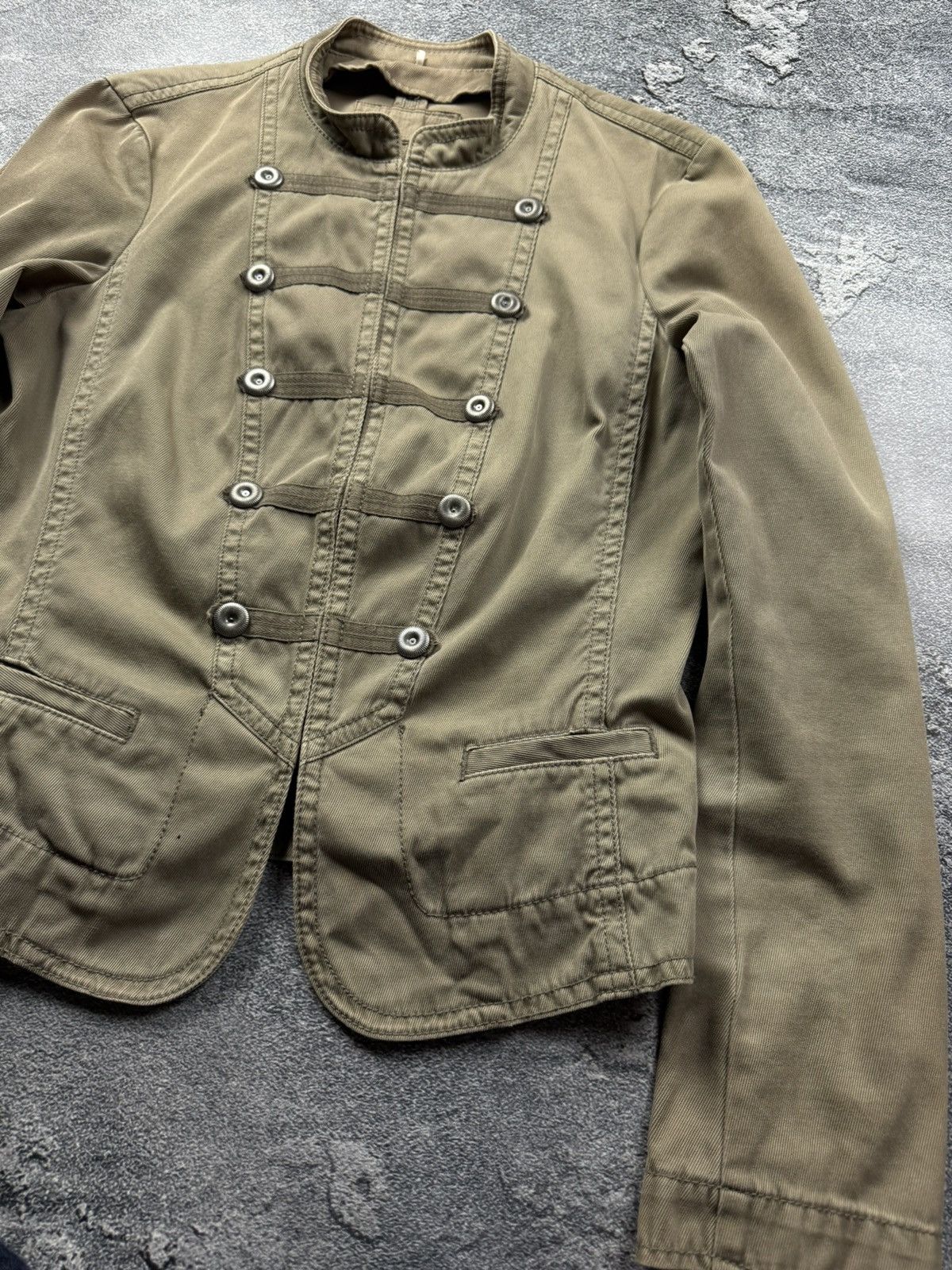 Ann Demeulemeester VNTG Napoleon Button Millitary Jacket Ifsixwasnine Balmain Size M / US 6-8 / IT 42-44 - 5 Thumbnail