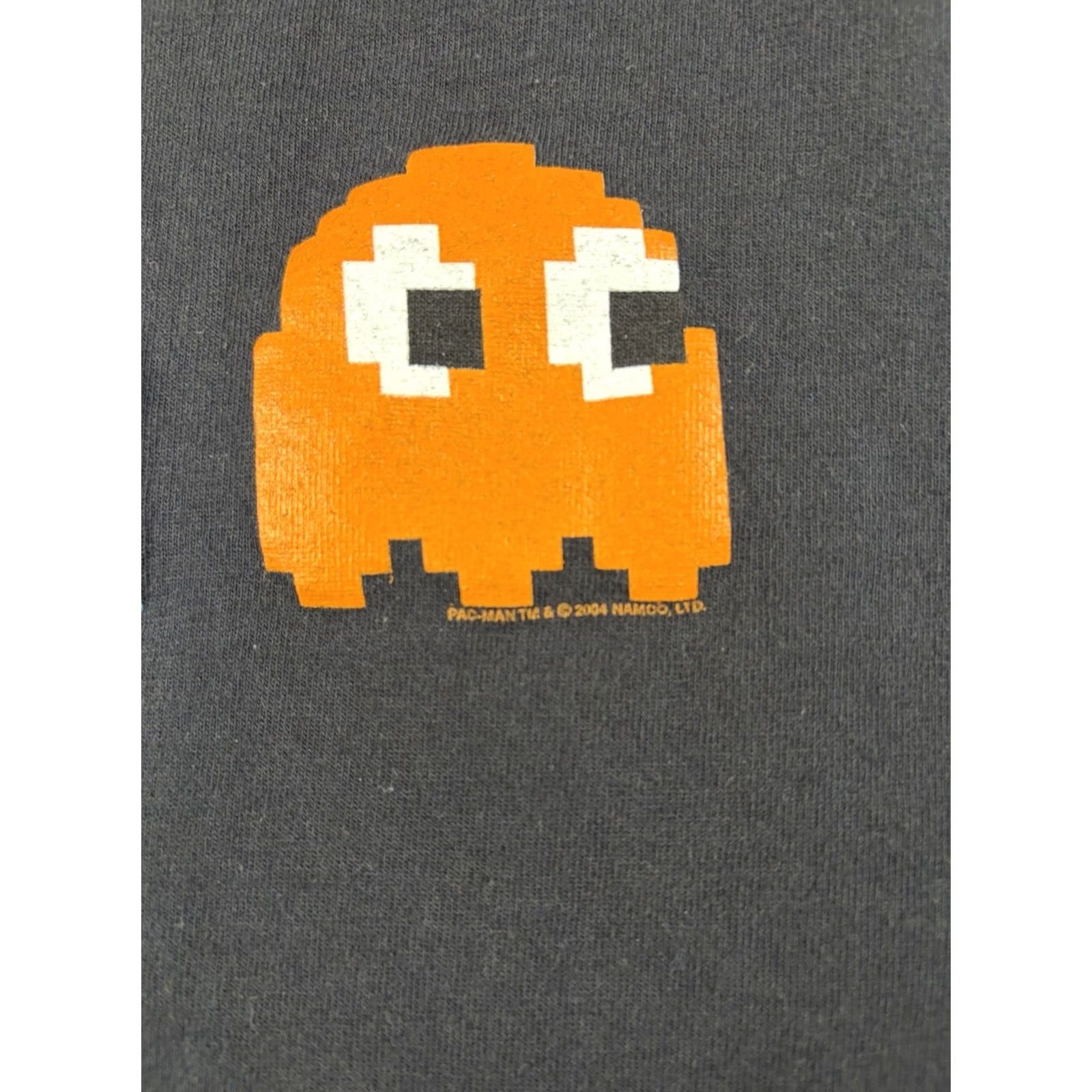 Delta Delta Pro Weight Pac Man Ghosts T Shirt Size L Men Black Cotton Short Sleeve Graphic Print Vintage 2000s Arcade Gaming Pac Man Ghosts Size US L / EU 52-54 / 3 - 3 Thumbnail