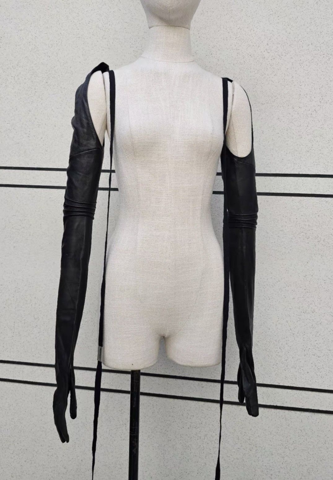 Ann Demeulemeester Ann demeulemeester leather gloves Size ONE SIZE - 3 Thumbnail