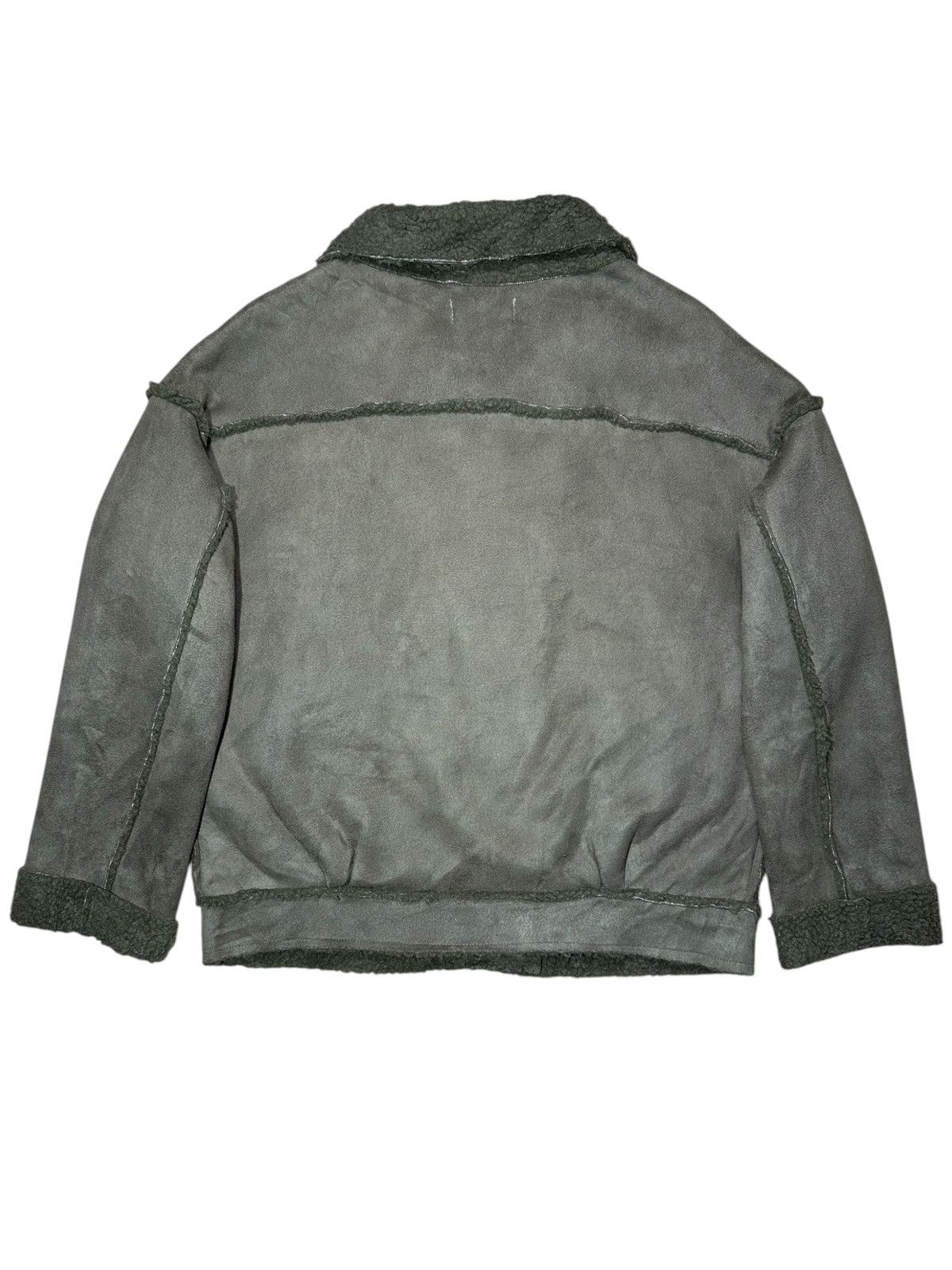 Japanese Brand Gossip ! fleece sherpa jacket Size L / US 10 / IT 46 - 4 Thumbnail