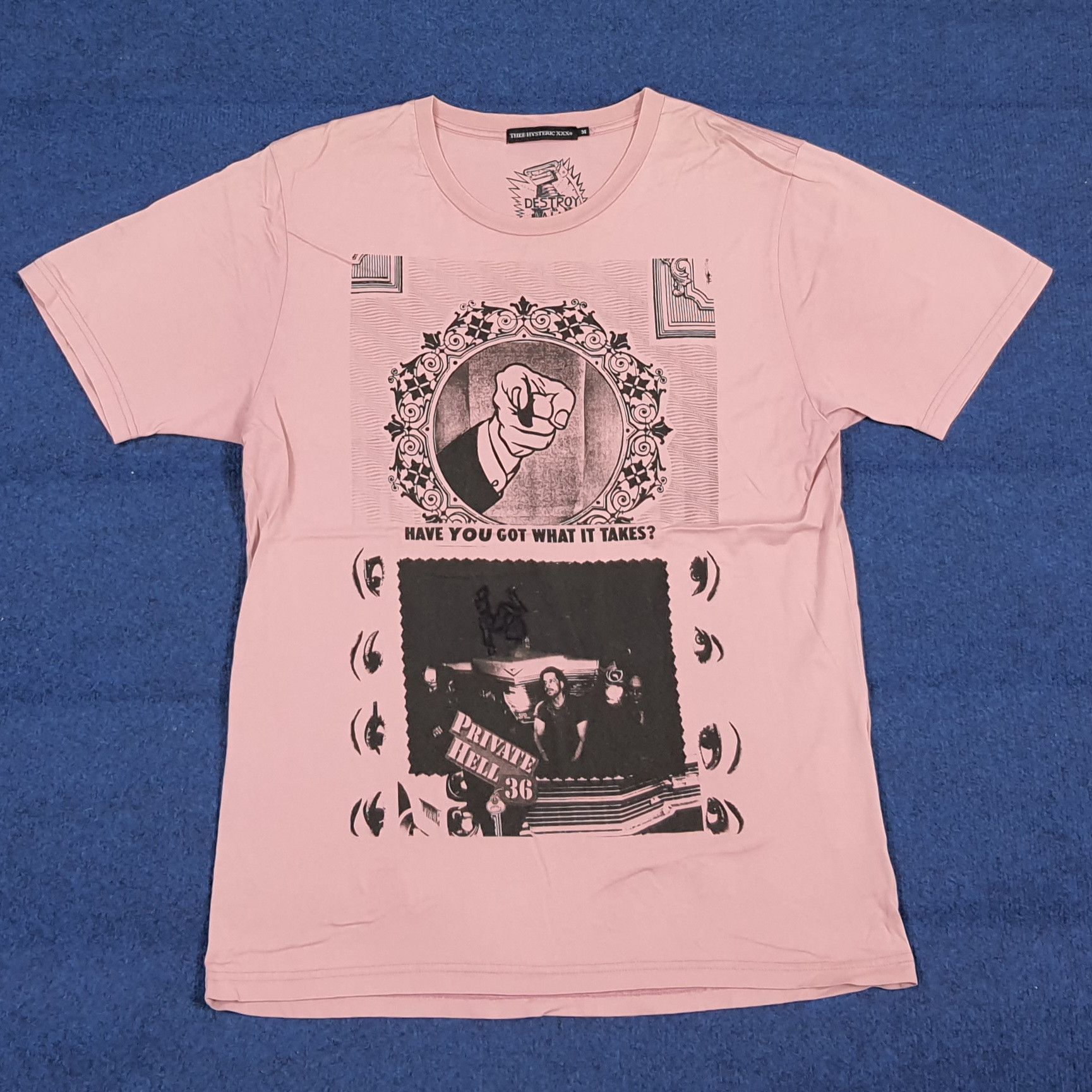 Hysteric Glamour Vintage Hysteric Glamour Collab Japan Brand Tshirt C294N69 Size US M / EU 48-50 / 2 - 1 Thumbnail
