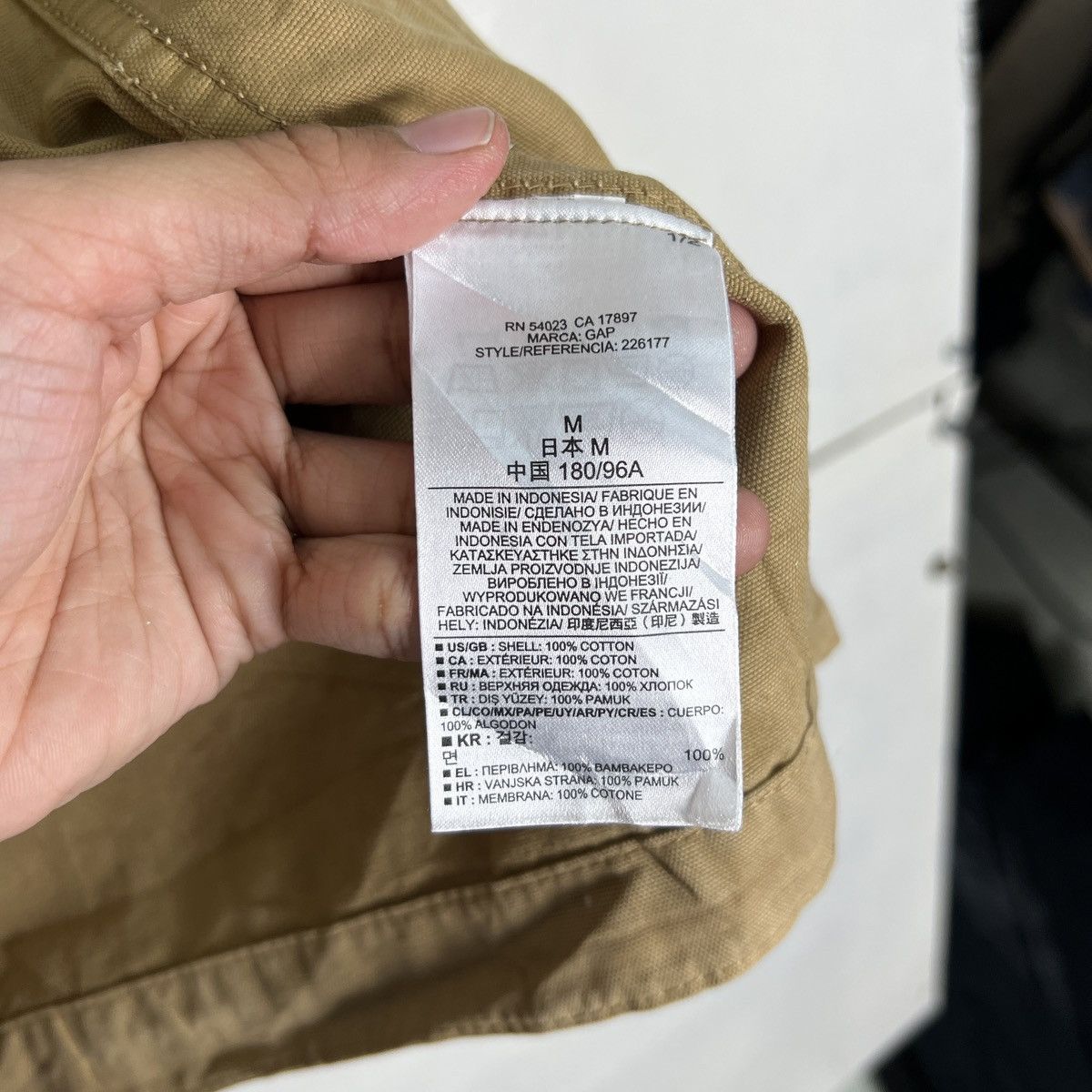 Japanese Brand 🔥 VINTAGE GAP CHORE JACKET Size US M / EU 48-50 / 2 - 16 Thumbnail