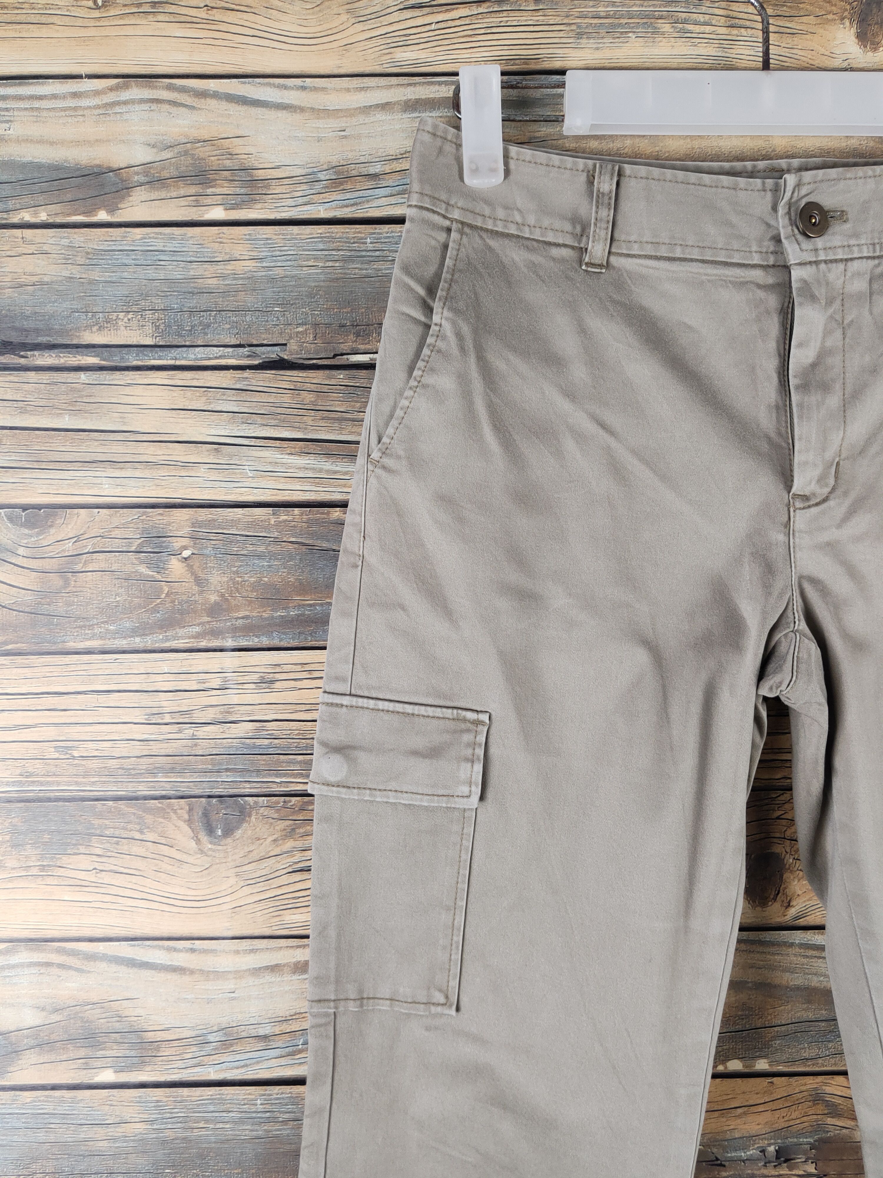 Melrose DL Melrose Claire Beige Multipocket Cargo Pants #1138 Size 28" / US 6 / IT 42 - 3 Thumbnail