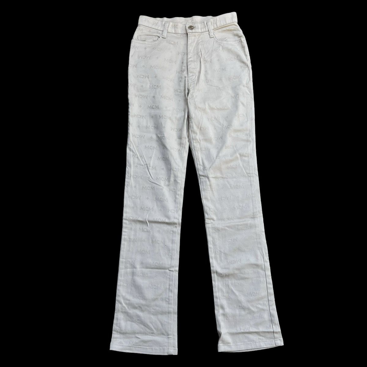 MCM Vintage Mcm Monogram Pants Size 26" / US 2 / IT 38 - 1 Thumbnail