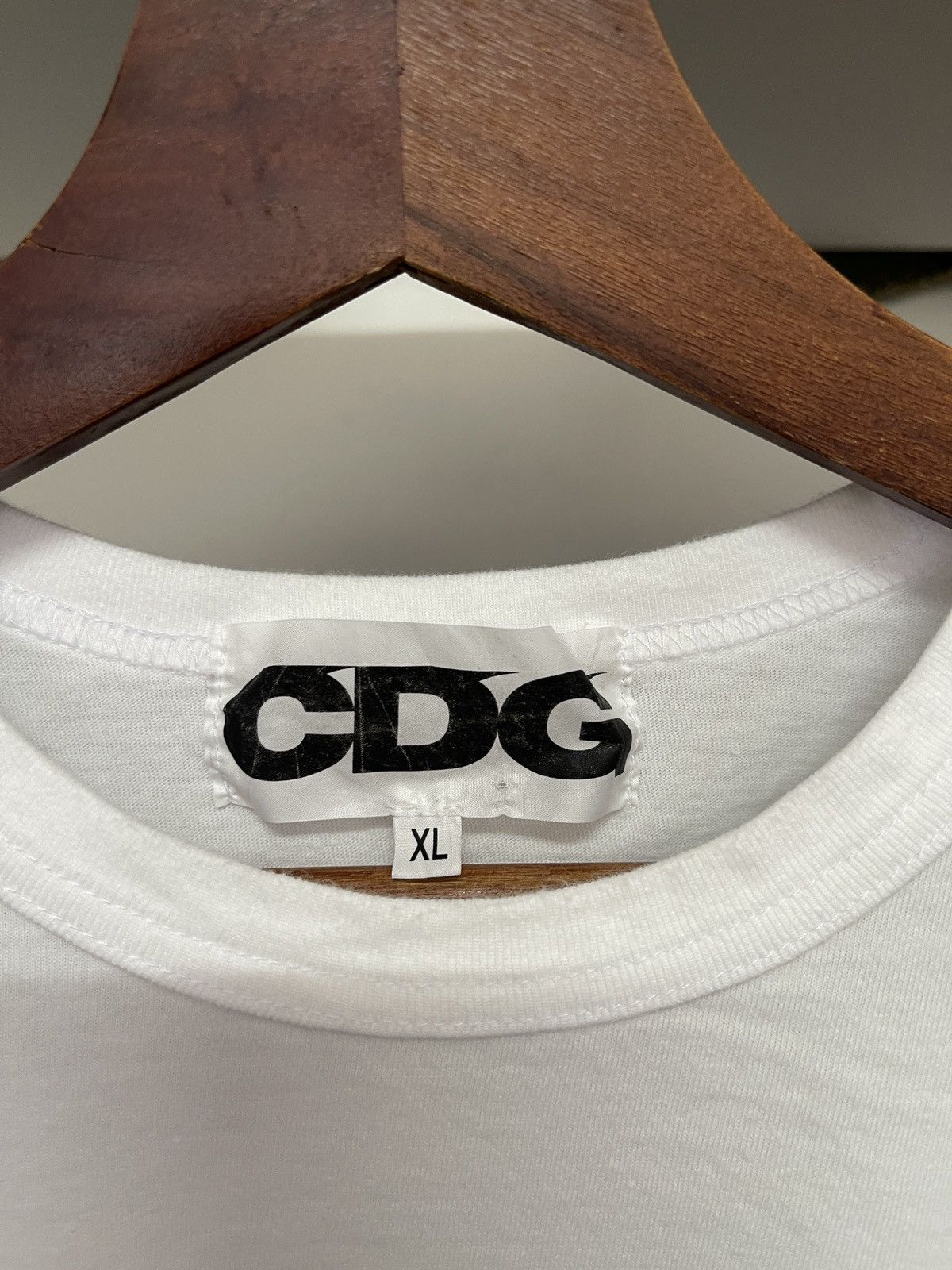 CDG by Comme des Garcons CDG CDG CDG by Comme des Garcons reverse print Tee Size US XL / EU 56 / 4 - 7 Thumbnail