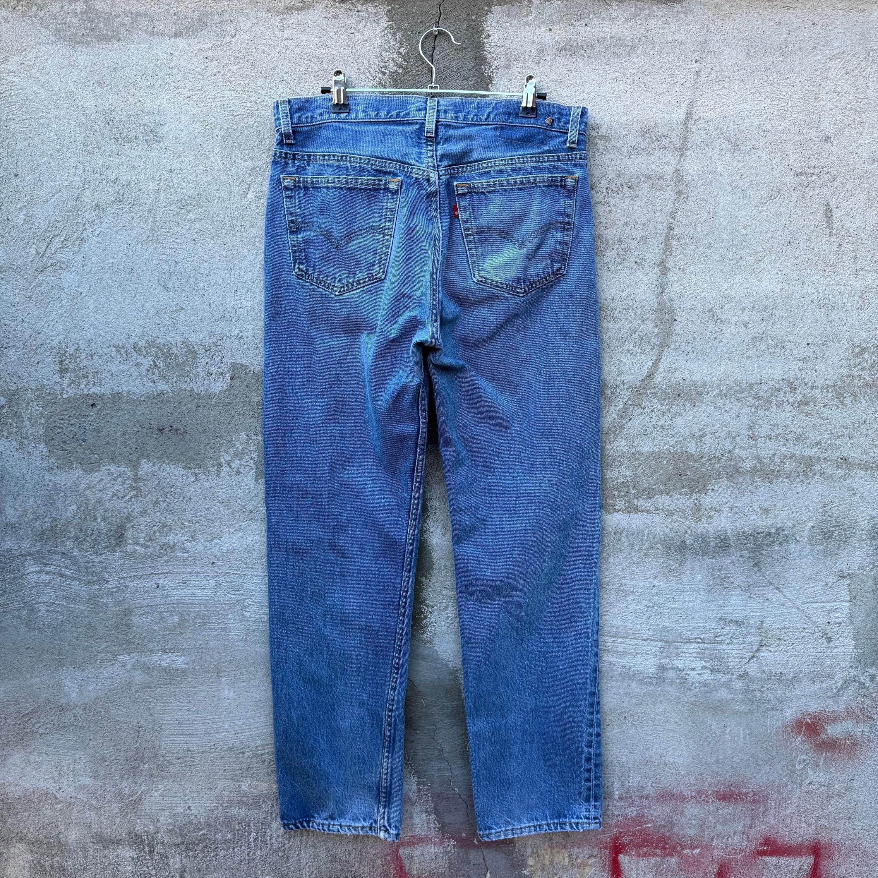 Levi's × Vintage 90's Levi's 501 Denim Jeans Size US 32 / EU 48 - 2 Thumbnail