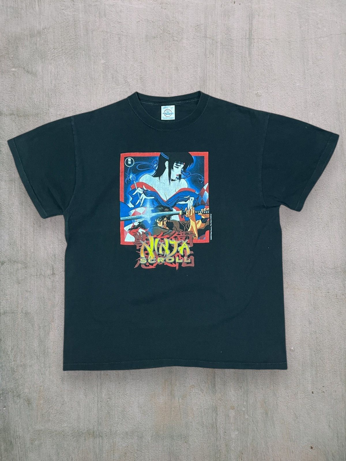 Vintage Ninja Scroll vintage anime t-shirt 2000 manga movie tee Size US L / EU 52-54 / 3 - 3 Thumbnail