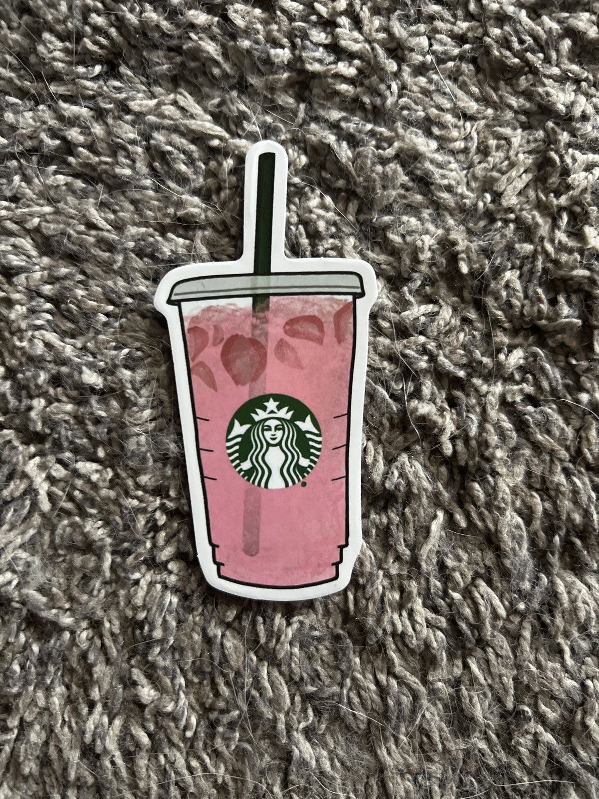 Hypebeast × Vintage Starbucks Pink Drink Sticker Size ONE SIZE - 1 Thumbnail