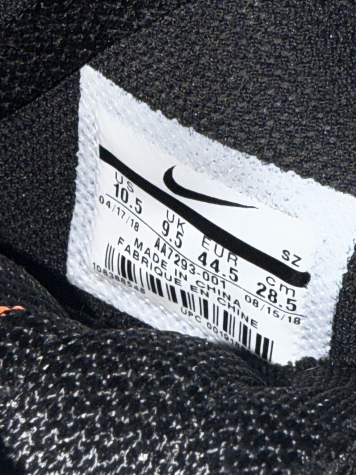Nike × Off-White Nike x Off-White Air Max 90 Black 10.5 Size US 10.5 / EU 43-44 - 9 Thumbnail