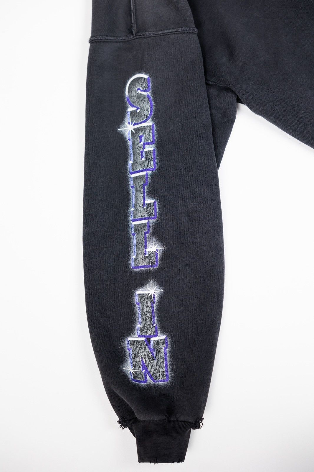 Balenciaga Balenciaga See Now Buy Now Distressed Hoodie Size US S / EU 44-46 / 1 - 7 Thumbnail