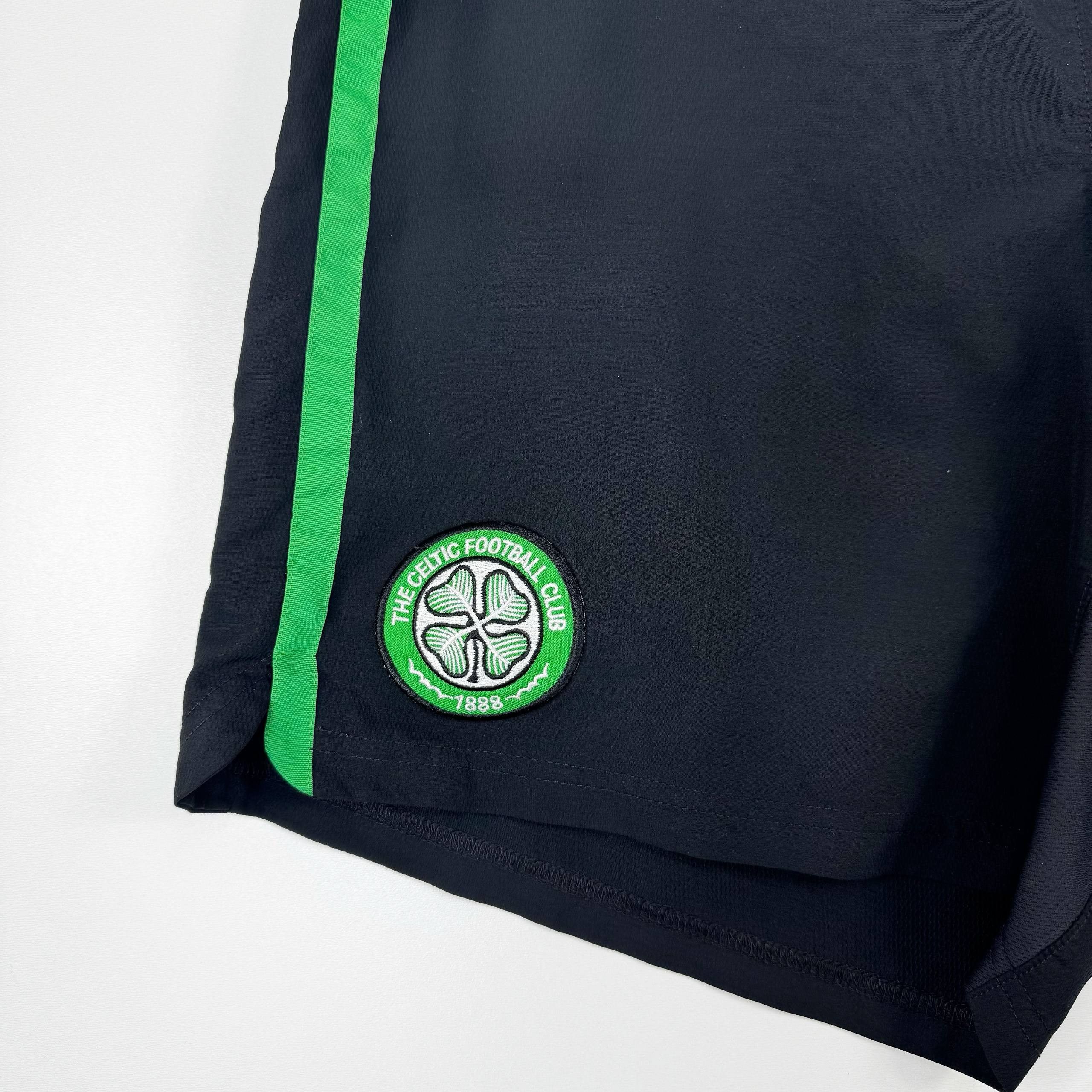 Nike Celtic FC Nike Training Shorts Black Football Soccer Mens S Size US 30 / EU 46 - 2 Thumbnail