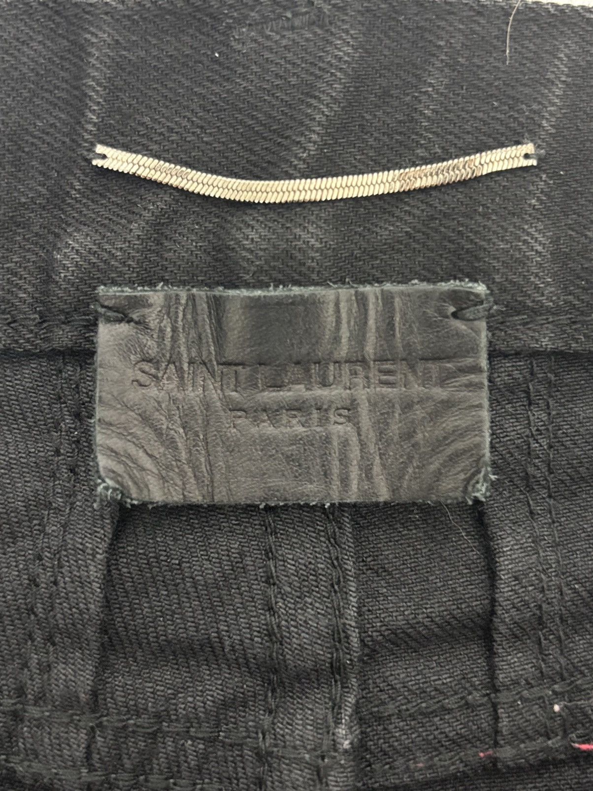 Hedi Slimane YSL hedi slimane DO2 knee rip denim Size US 27 - 4 Thumbnail