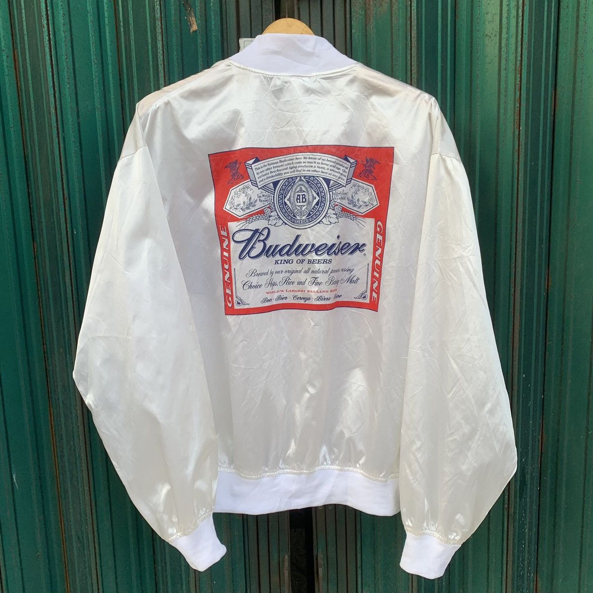 Budweiser × Vintage Budweiser Varsity Jacket Size US L / EU 52-54 / 3 - 2 Thumbnail