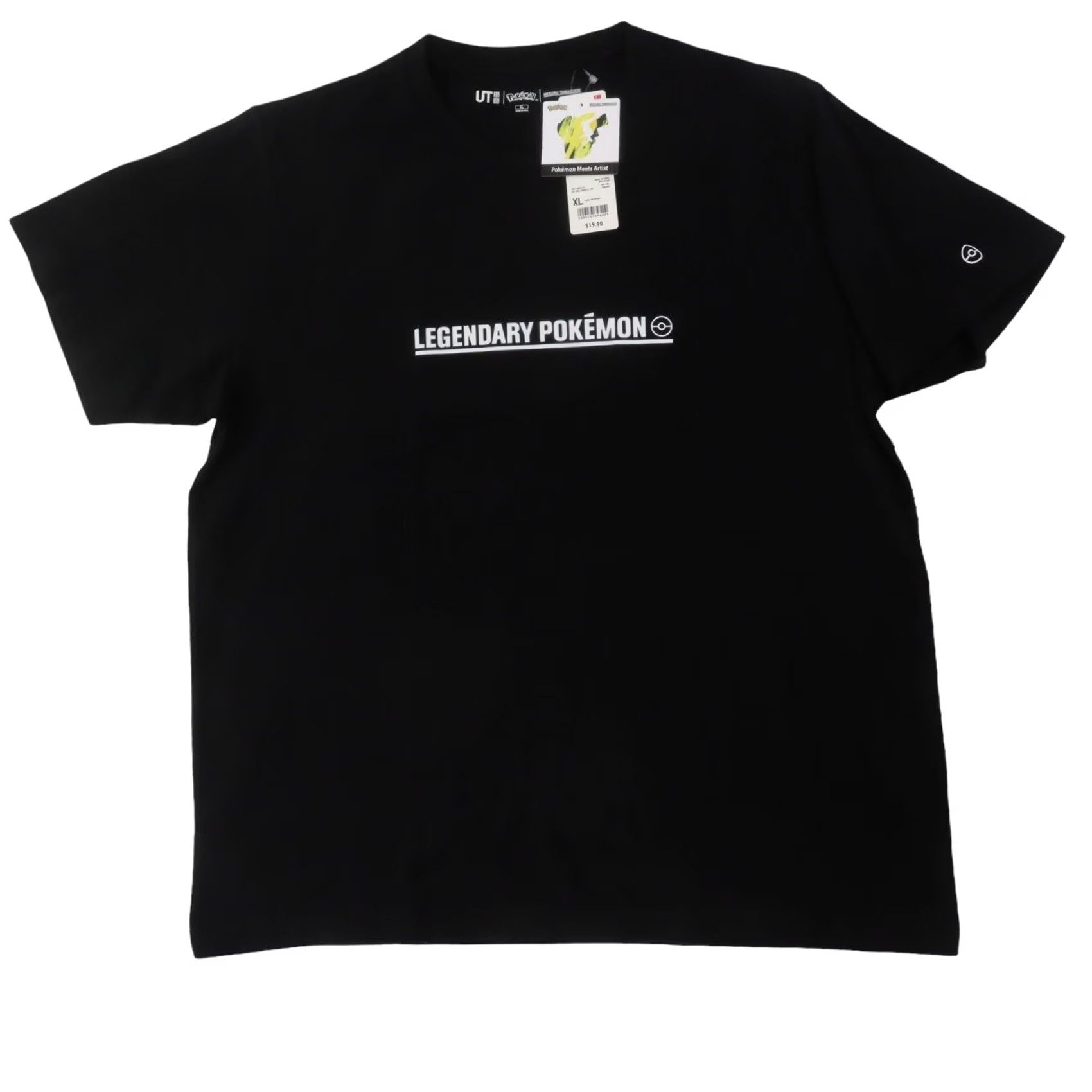 Uniqlo UNIQLO UT Pokemon: Mew 2 Legendary Pokemon TShirt Black XL Men Crew Neck Short Sleeve Graphic Logo Vintage: No Featured Limited Edition n/a Size US XL / EU 56 / 4 - 5 Thumbnail