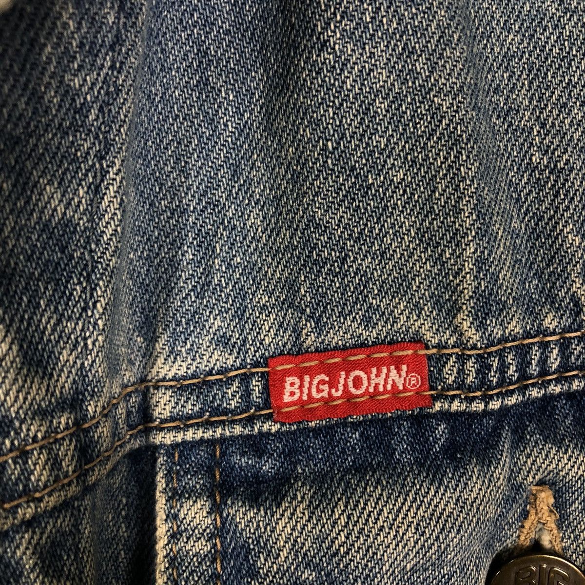 Japanese Brand 📌Vintage Trucker Denim Jacket Big-John Union Made Size US M / EU 48-50 / 2 - 19 Thumbnail