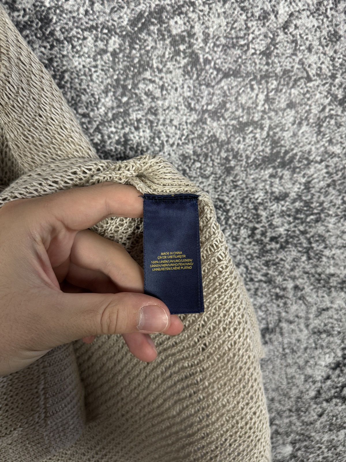 Polo Ralph Lauren Polo Ralph Lauren Sweater Linen Open Knit Lightweight Boho Size XS / US 0-2 / IT 36-38 - 8 Thumbnail