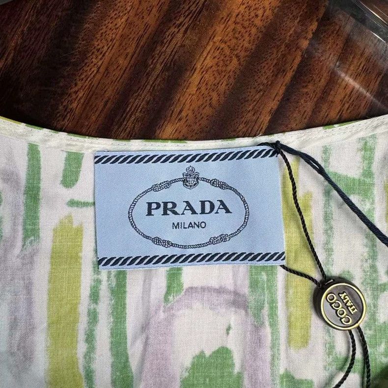 Prada Prada Sleeveless floral dress 2503-Nextarrow Size XS / US 0-2 / IT 36-38 - 3 Thumbnail