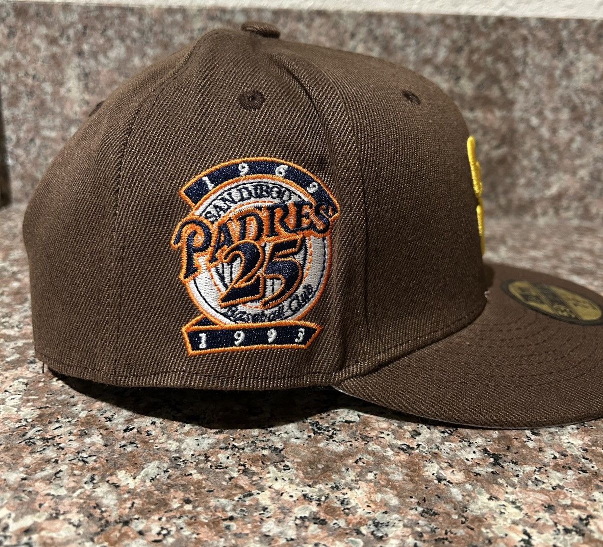 New Era New Era San Diego Padres 25th Year Side Patch 7 1/4 Size ONE SIZE - 2 Thumbnail