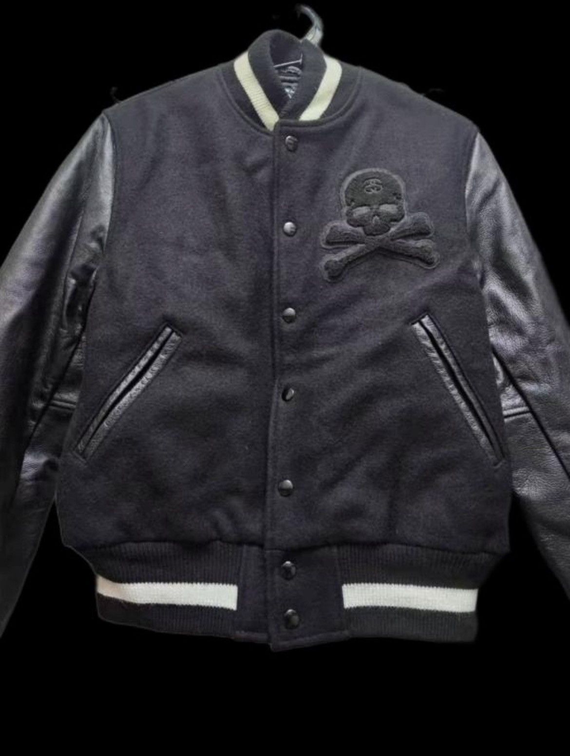 ジ*ス様 mastermind stussy スタジャン Mastermind Japan × Stussy Mastermind Japan x Stussy Skull Varsity