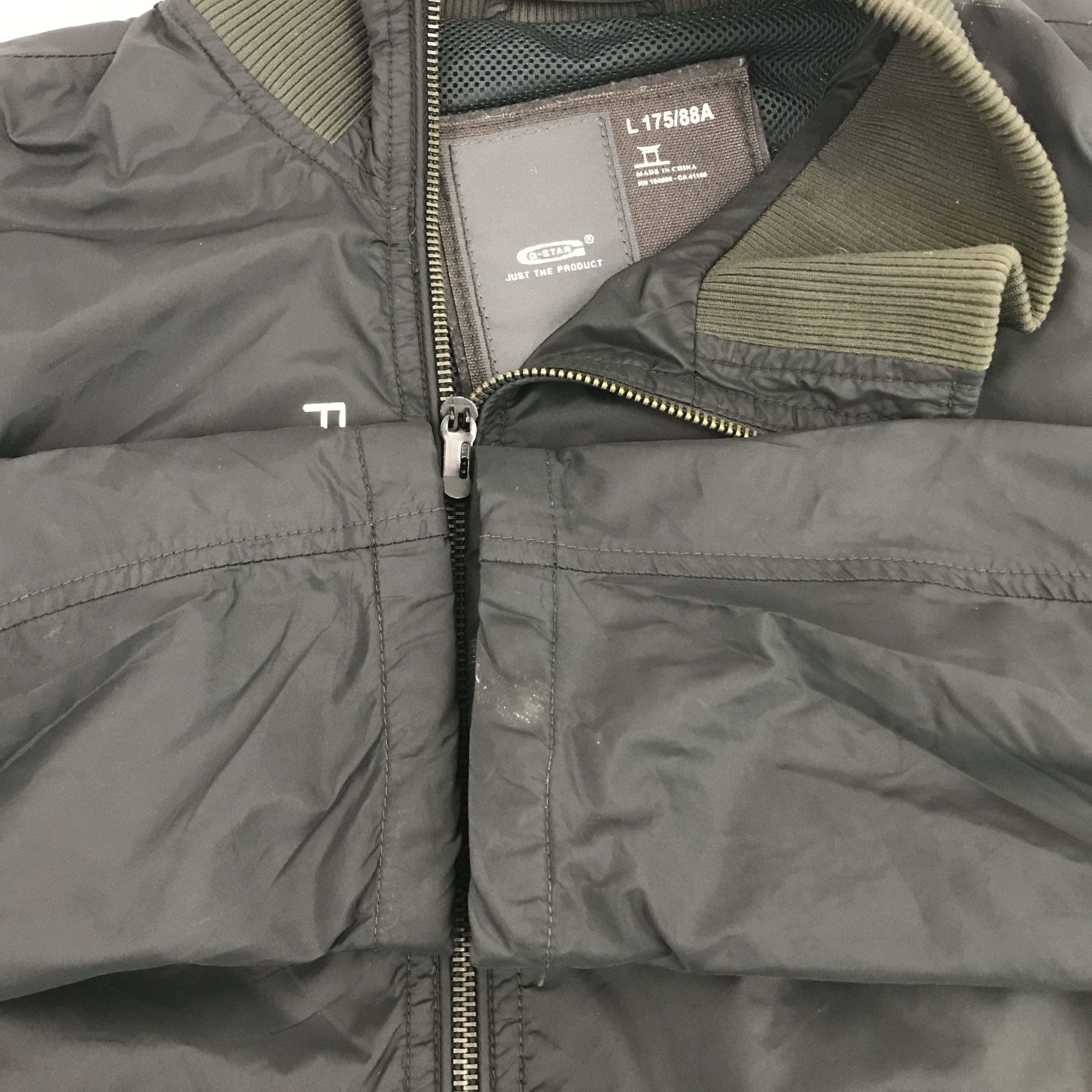 G-Star Vintage G-star raw black jacket windbreaker jacket Size US L / EU 52-54 / 3 - 10 Thumbnail