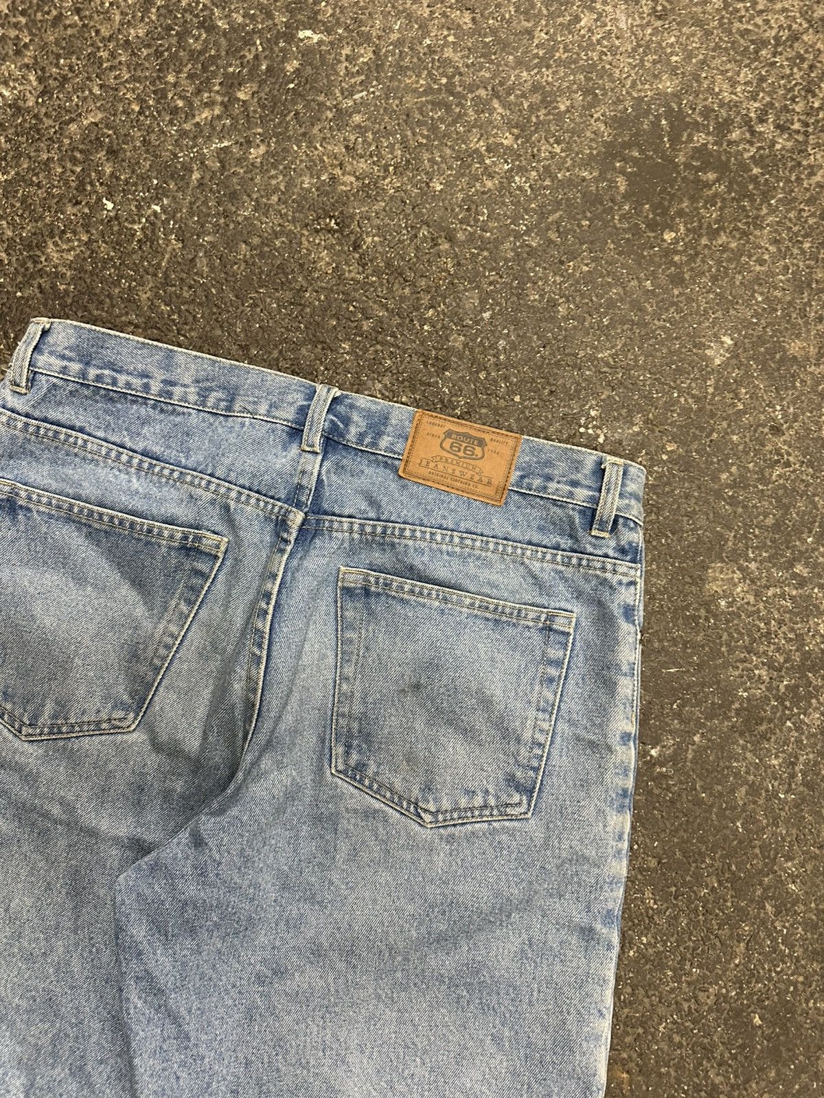 Vintage Y2K Route 66 baggy jorts Size US 34 / EU 50 - 2 Thumbnail
