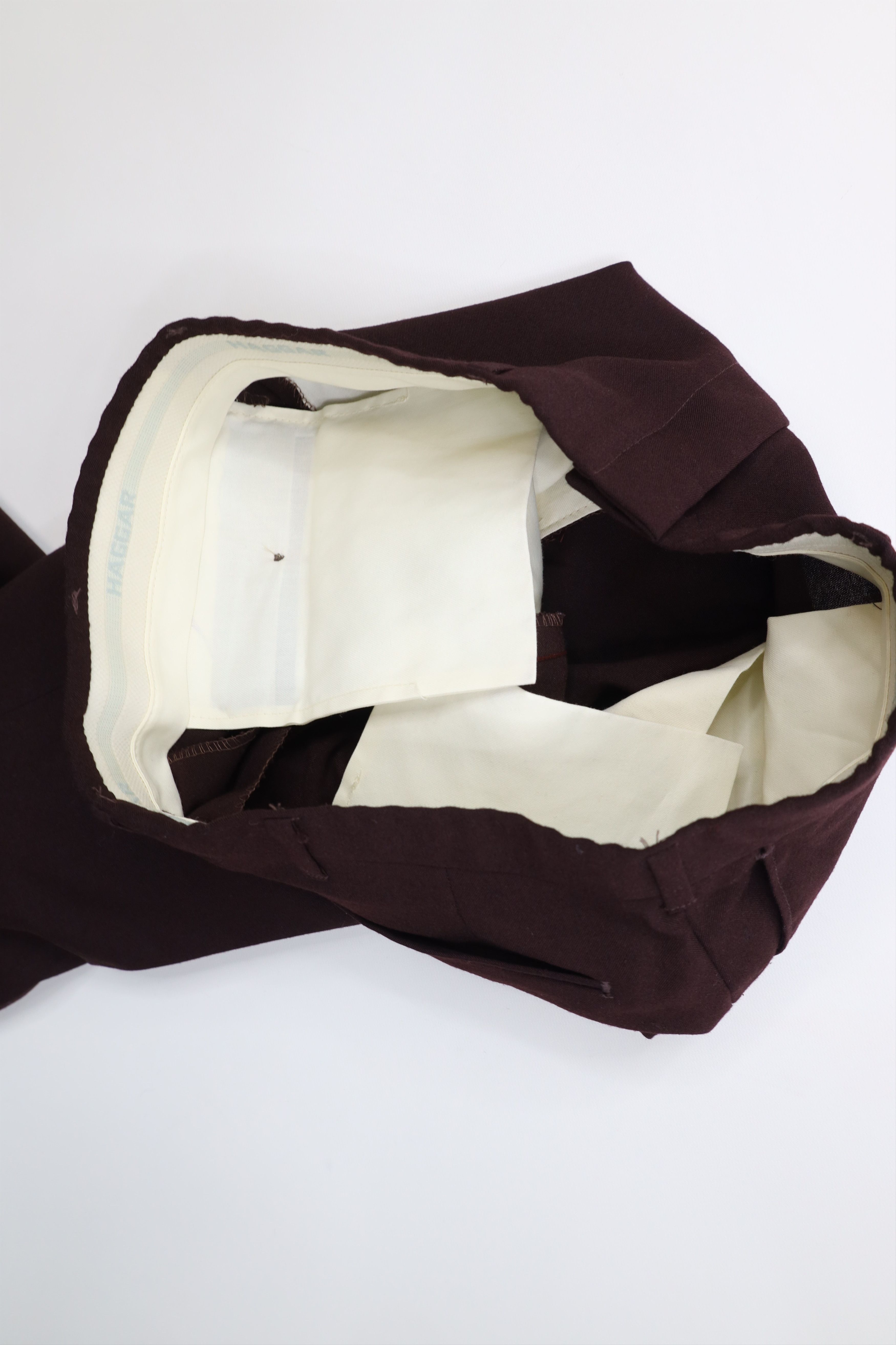 Vintage Vintage 70s Streetwear Blend Knit Wide Leg Chino Pants USA Size US 34 / EU 50 - 9 Thumbnail