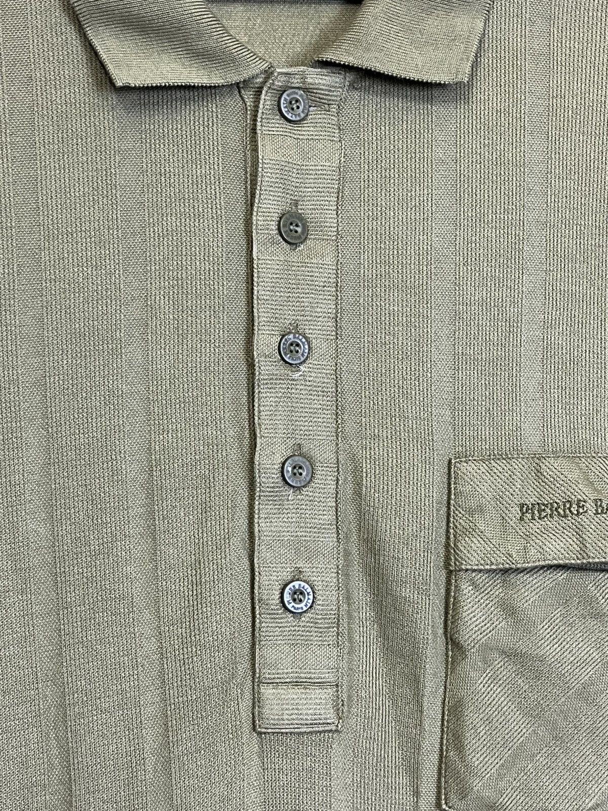 Balmain GRAIL🔥VINTAGE PIERRE BALMAIN POCKET POLO SHIRT Size US M / EU 48-50 / 2 - 4 Thumbnail
