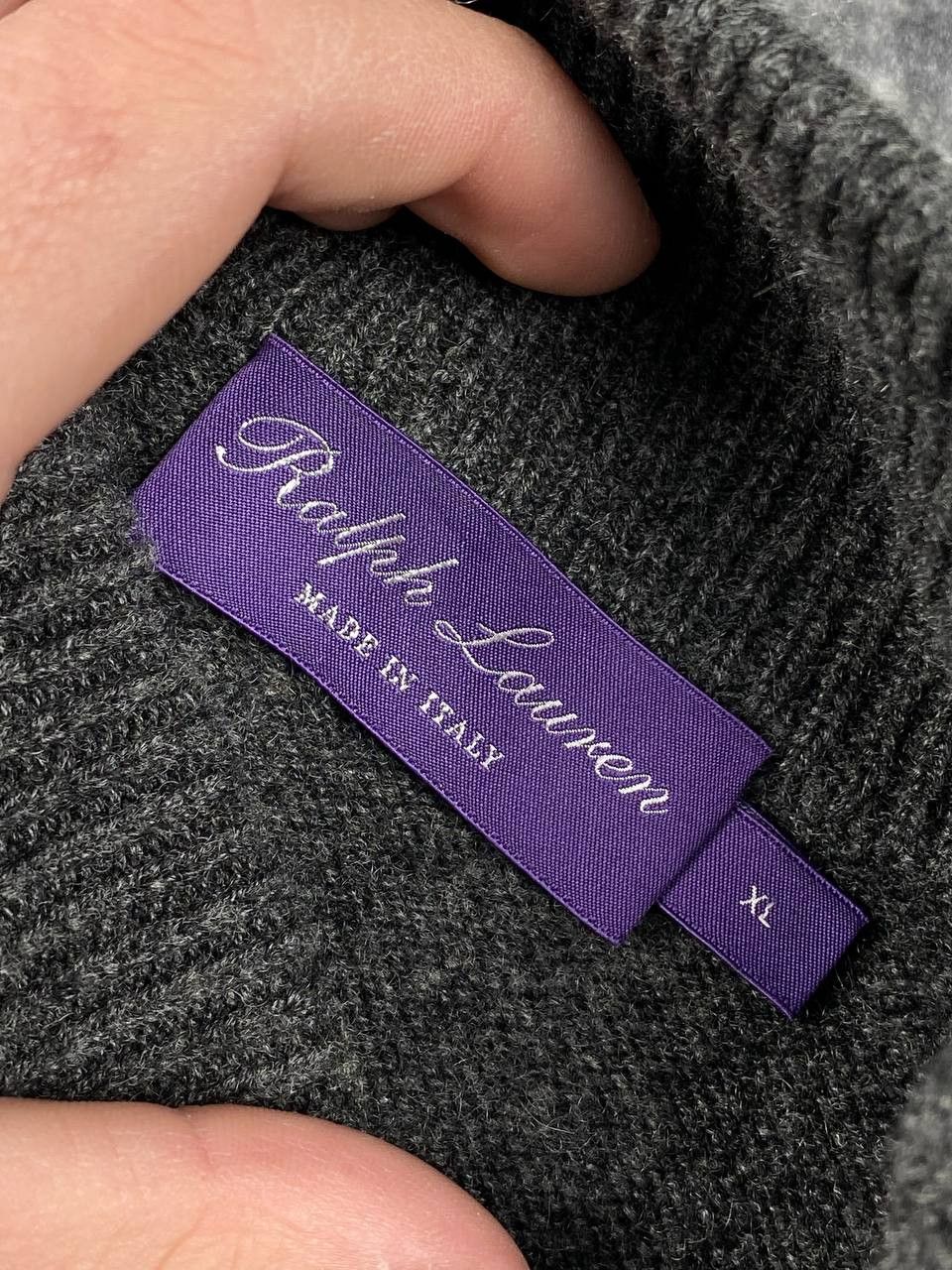 Ralph Lauren Purple Label Ralph Lauren Purple Label Knit Сashemіr Half Zip Sweater Size US XL / EU 56 / 4 - 6 Thumbnail