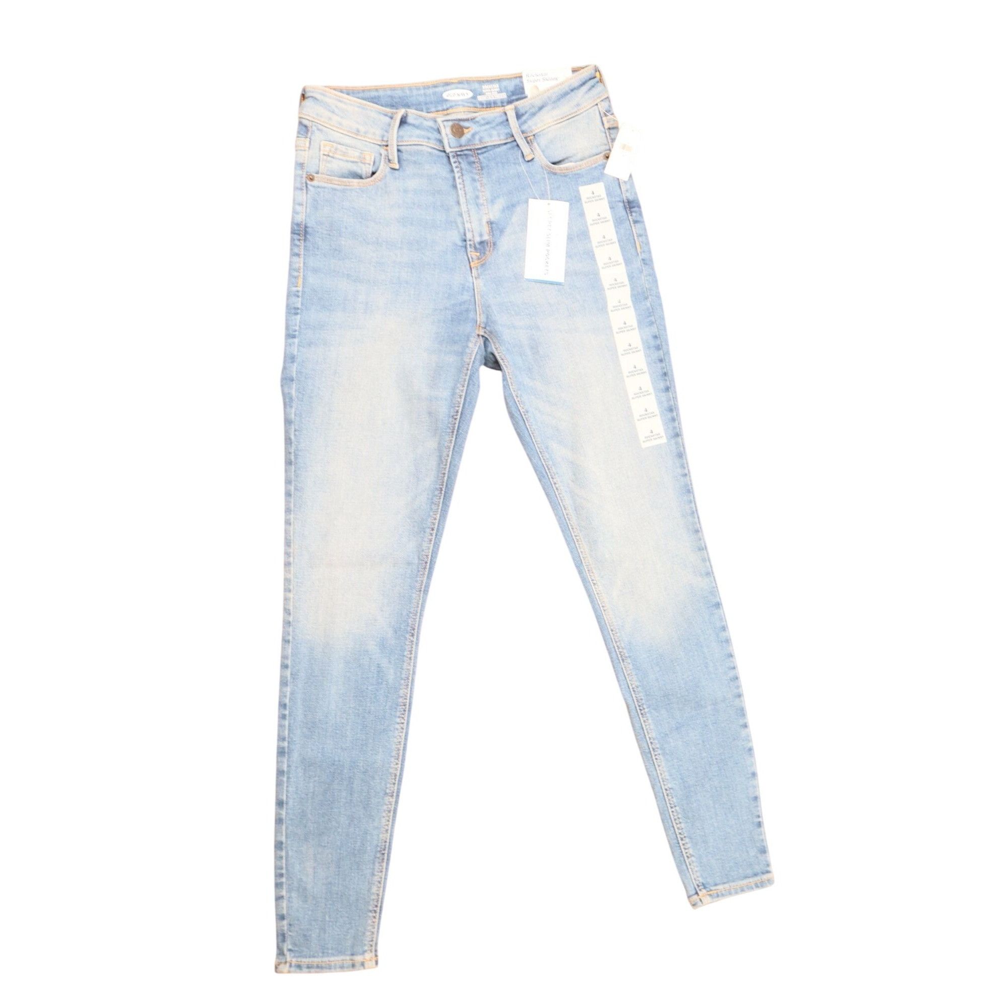 Old Navy Old Navy Rockstar Super Skinny High Rise Jeans Women’s Size Size 27" / US 4 / IT 40 - 1 Thumbnail