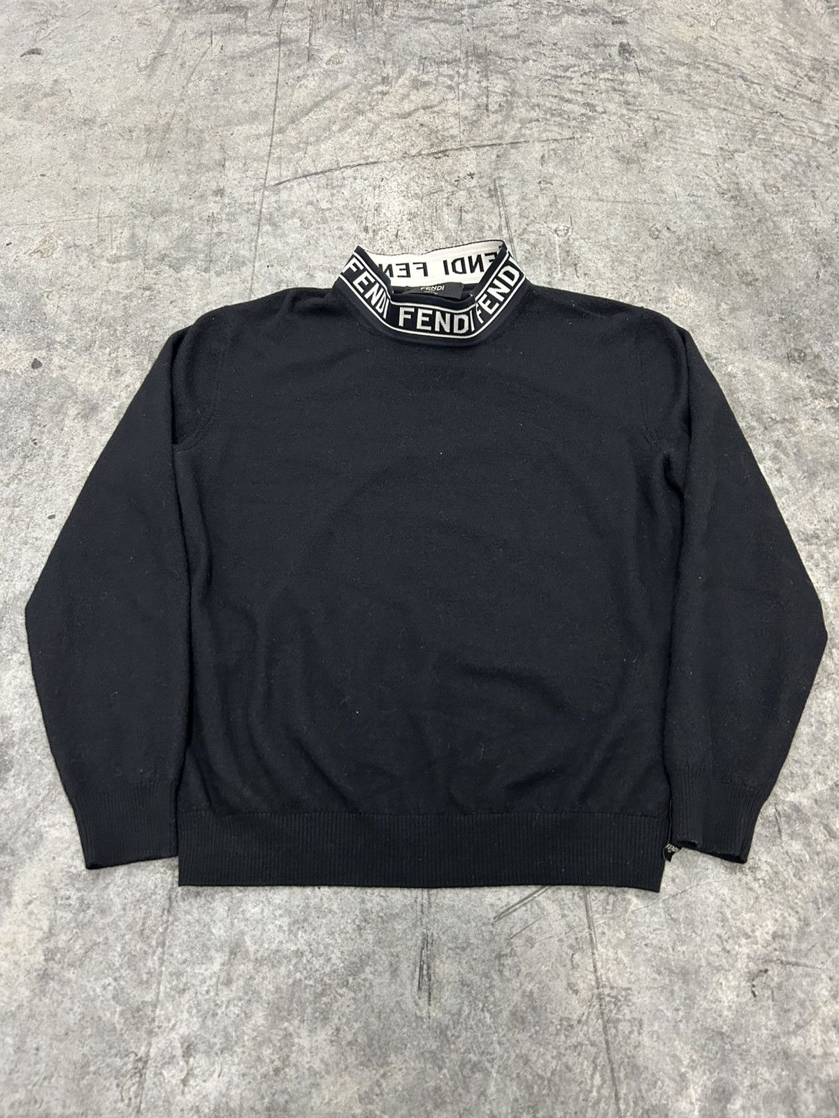 Fendi turtle neck sweatshirt