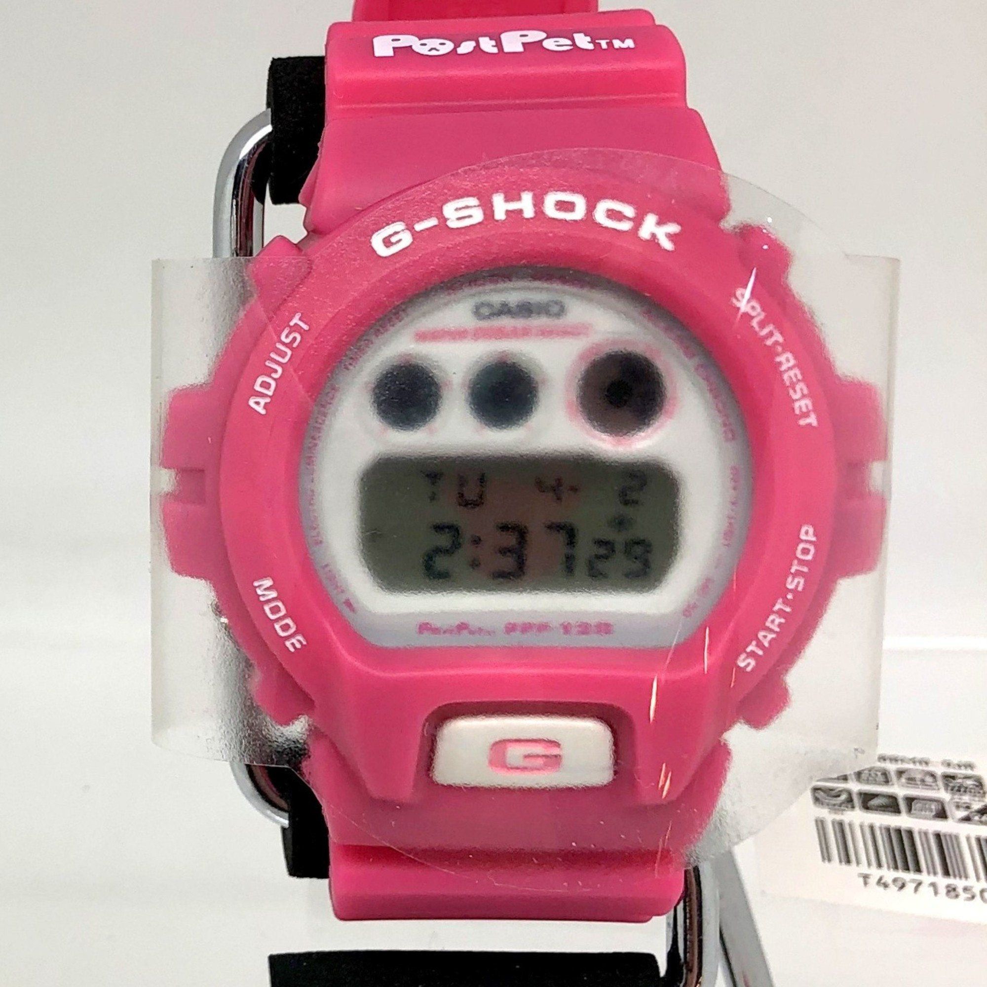 image of Casiog-Shock Watch Dw-6900Bmo-9Jr Post Pet Collaboration Pink White Three Eyes Quartz Men's Mikunig