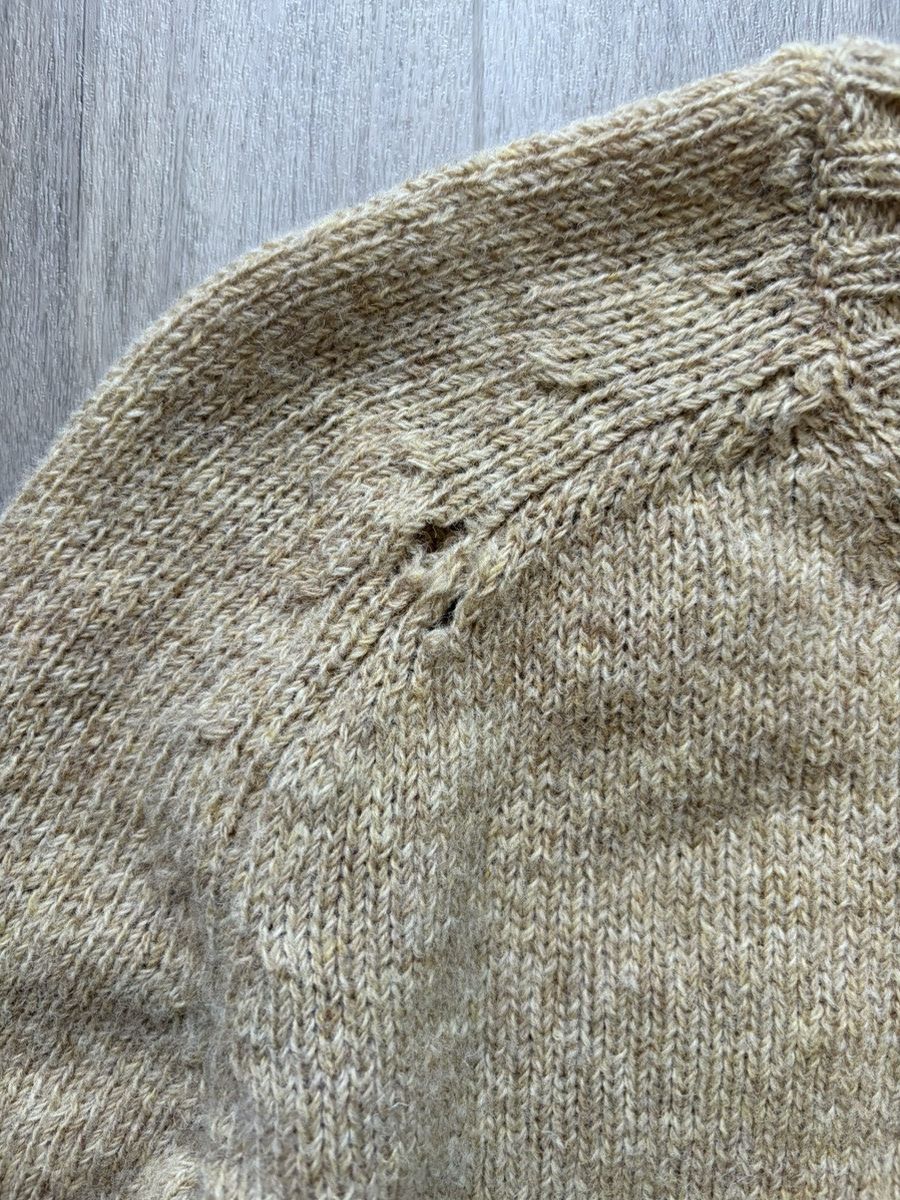 Saint Laurent Paris Saint Laurent Hedi Camel Wool Pullover Knit Sweater Size US M / EU 48-50 / 2 - 5 Thumbnail