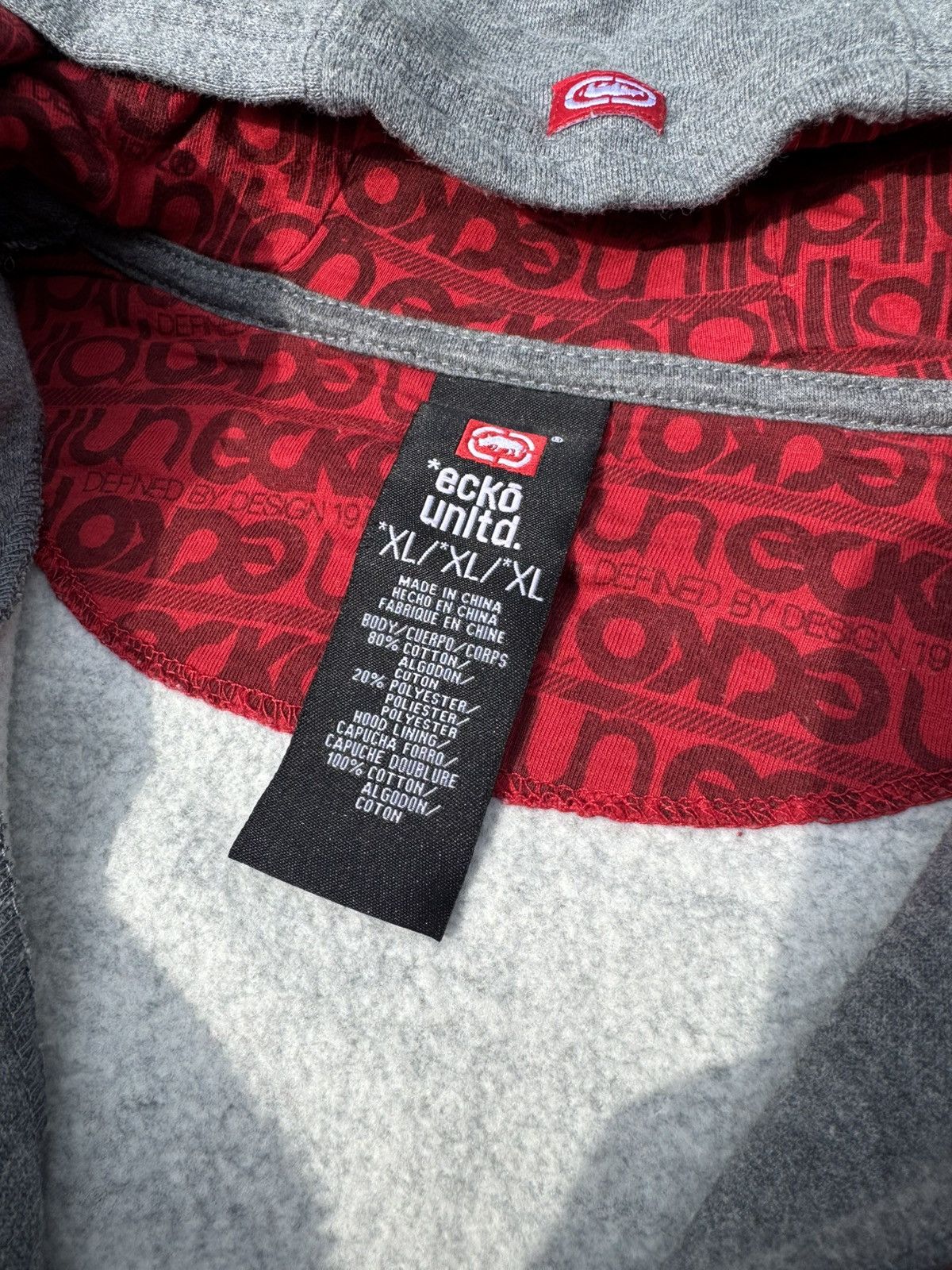 Ecko Unltd. Vintage Ecko Untdl Unisex Graffiti Zip Hoodie Size US M / EU 48-50 / 2 - 9 Thumbnail