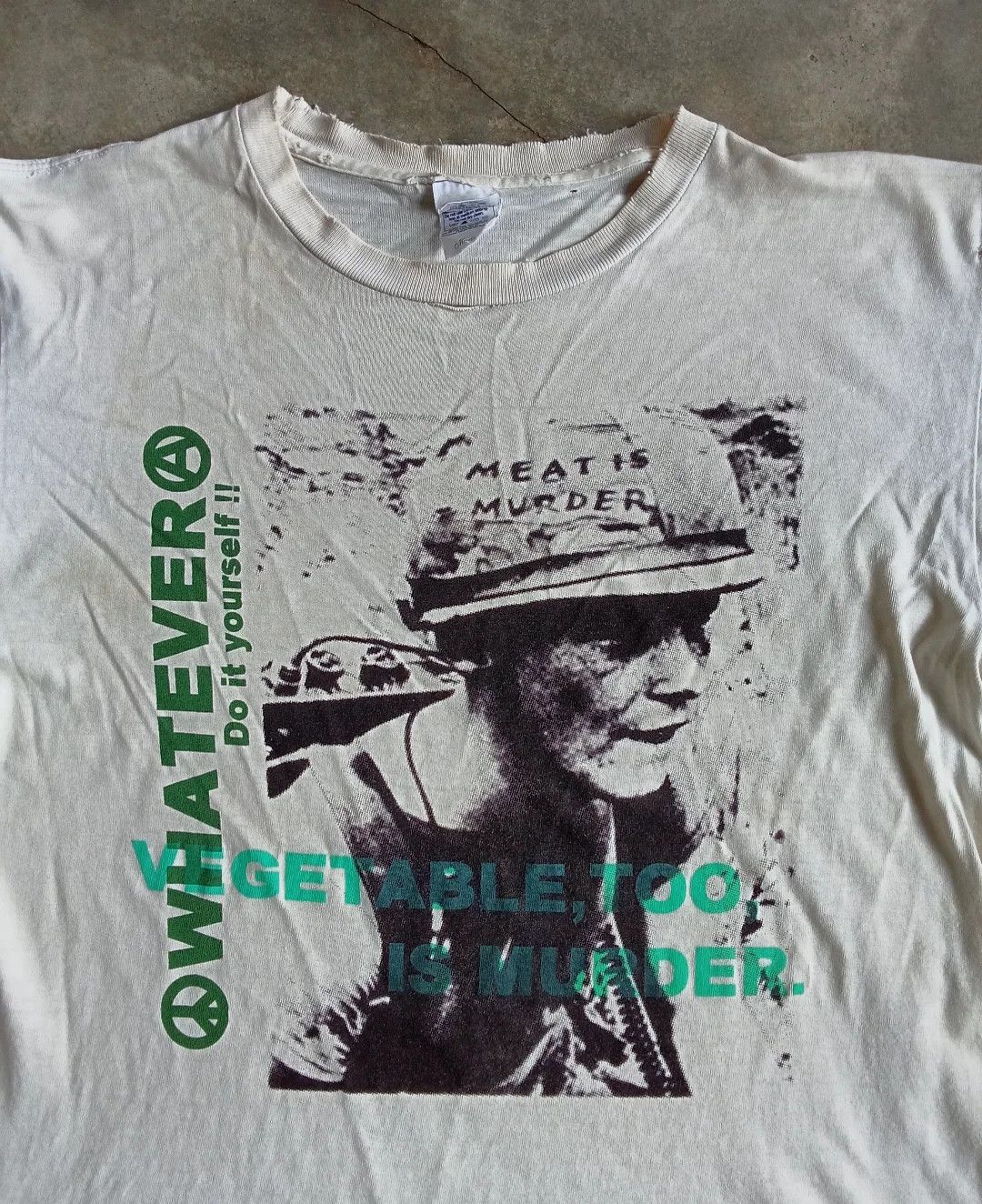 Vintage Vintage Vegan Movement tees Size US L / EU 52-54 / 3 - 2 Thumbnail