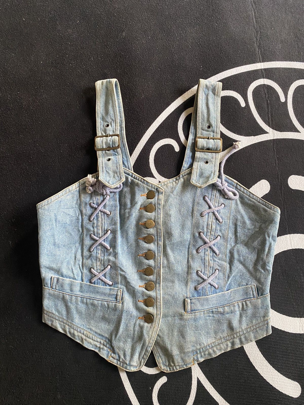 Japanese Brand × Jean Japanese Brand Vest Jeans Size XS / US 0-2 / IT 36-38 - 1 Thumbnail
