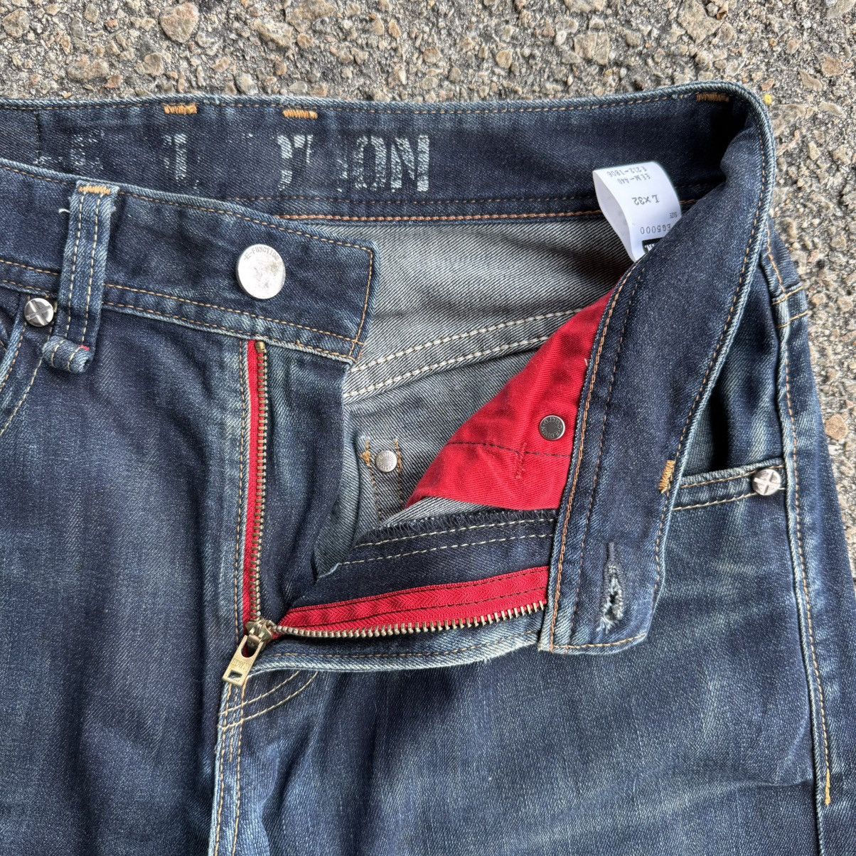 Edwin W32 VINTAGE EDWIN E-FUNTION DENIM JEAN PANTS Size US 32 / EU 48 - 9 Thumbnail